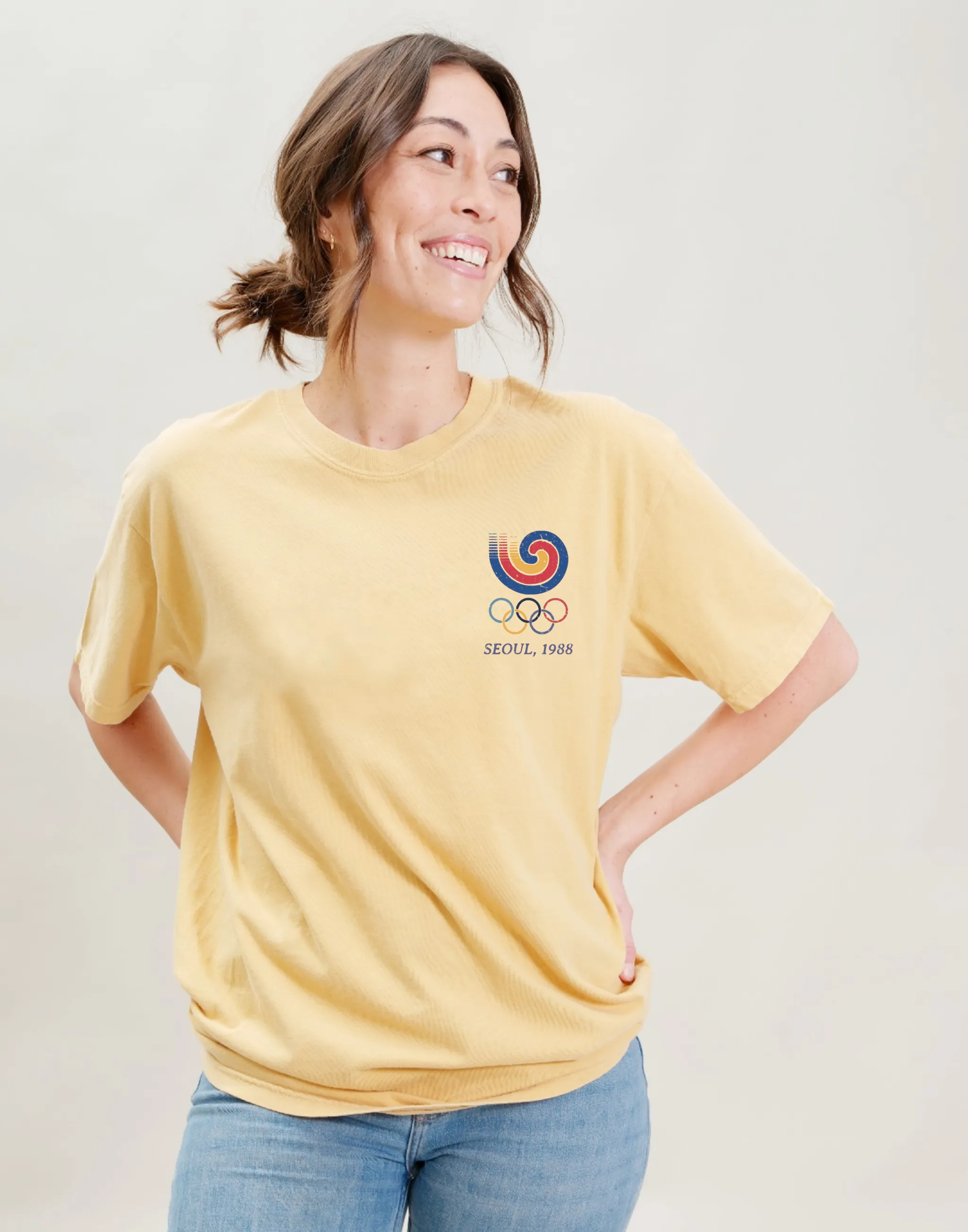 Hodori 1988 Seoul Summer Games, Vintage Wash T-Shirt sold by Joseph + Sue product image thumbnail 3