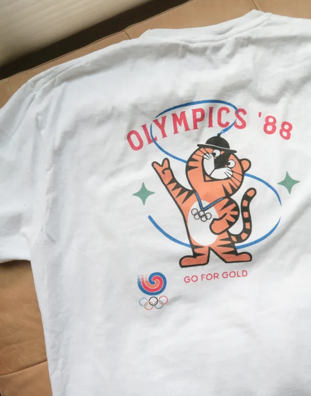 Hodori 1988 Seoul Summer Games, Vintage Wash T-Shirt made by Joseph + Sue