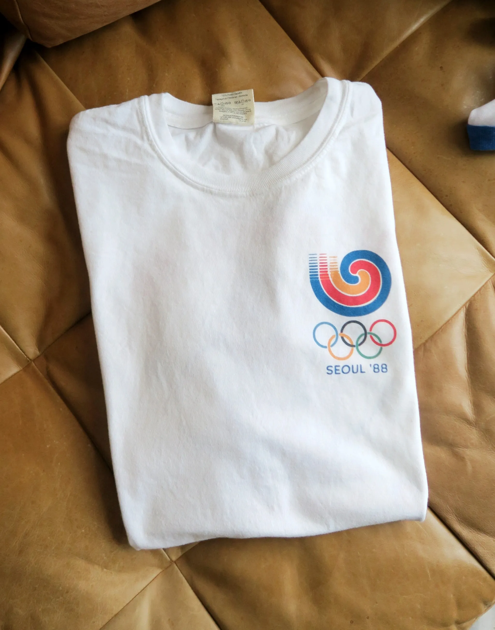Hodori 1988 Seoul Summer Games, Vintage Wash T-Shirt sold by Joseph + Sue product image thumbnail 2