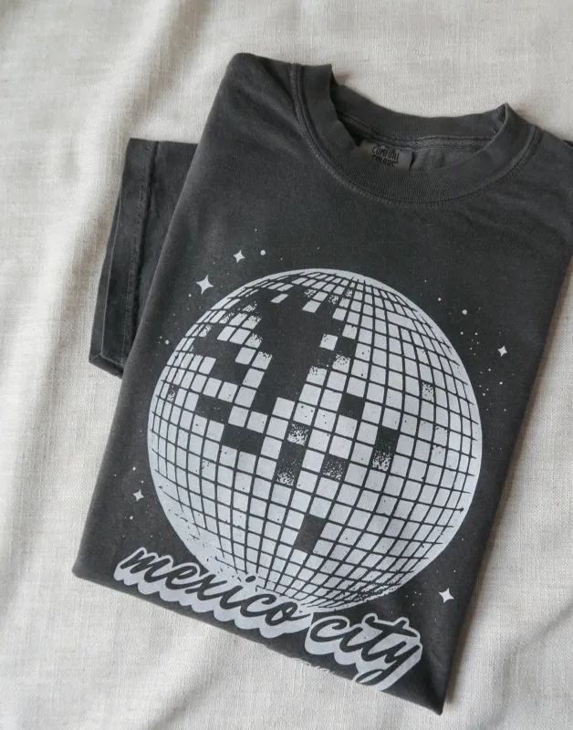 Disco, Let's Dance Vintage Wash T-Shirt made by Joseph + Sue