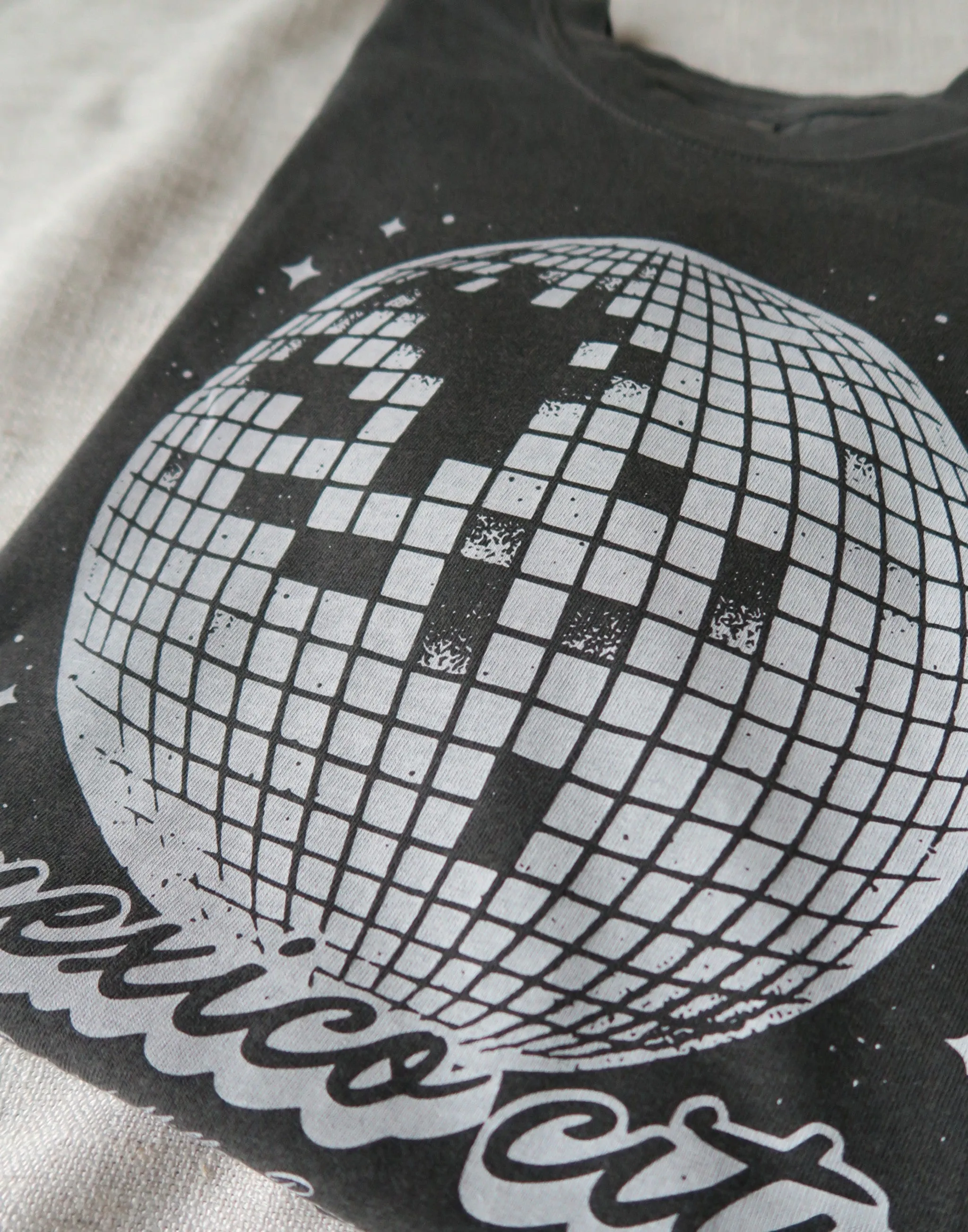 Disco, Let's Dance Vintage Wash T-Shirt sold by Joseph + Sue product image thumbnail 3