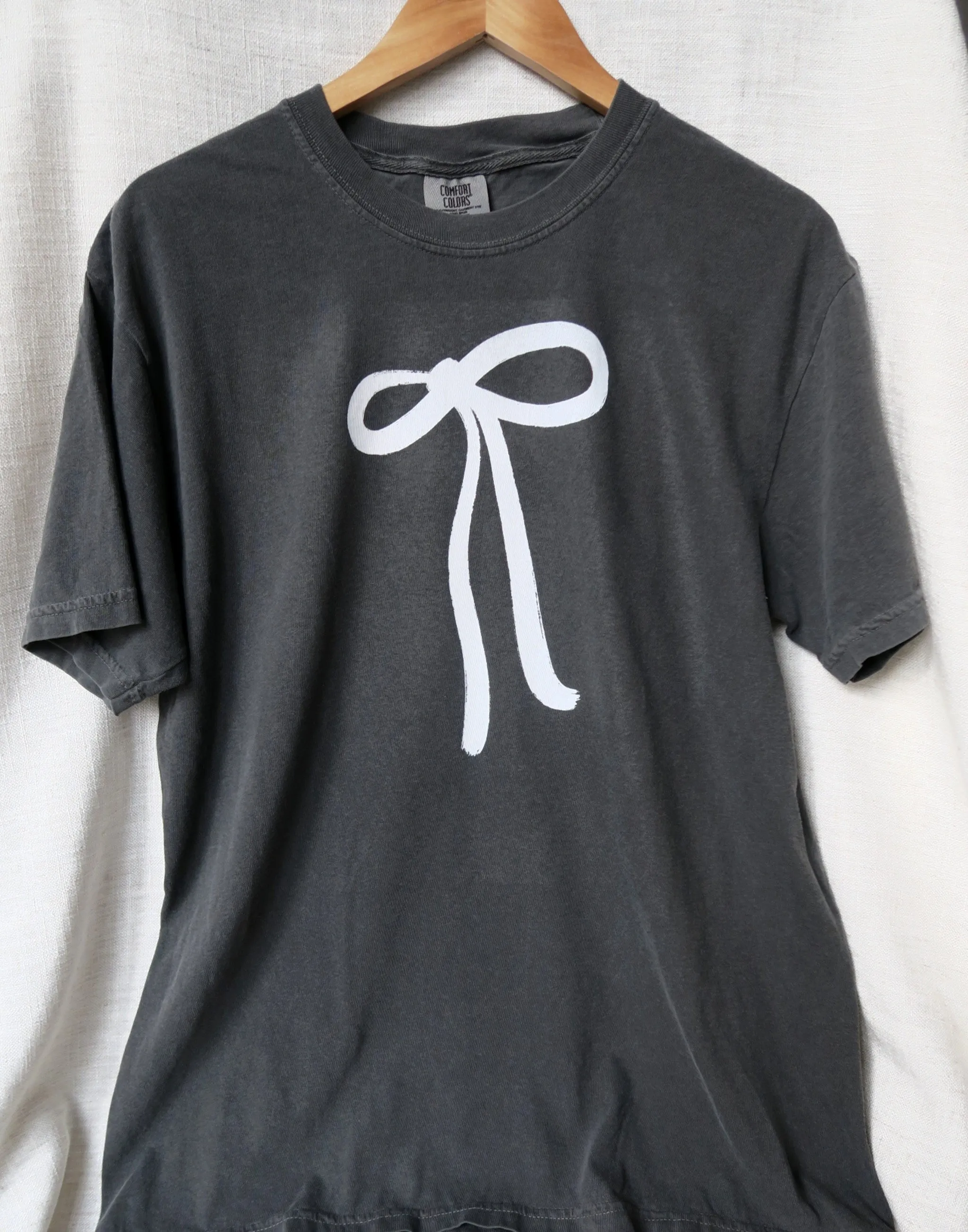 Big Bow, Vintage Wash T-Shirt sold by Joseph + Sue product image thumbnail 5