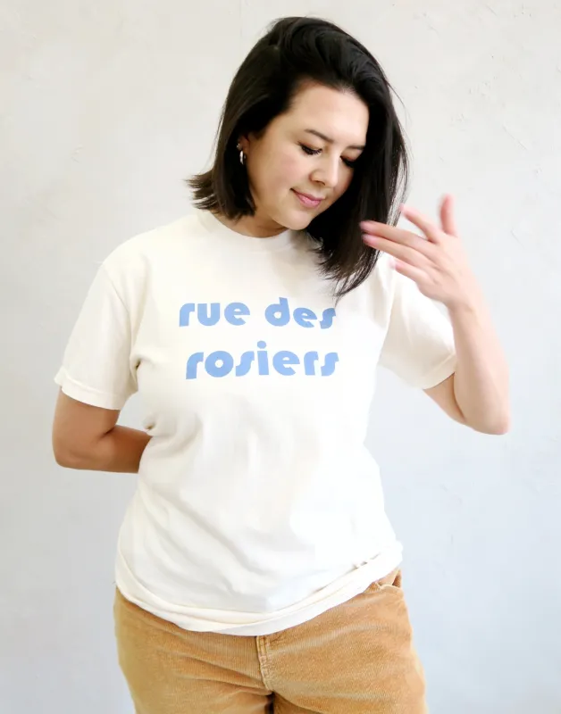 Rue des Rosiers T-Shirt made by Joseph + Sue