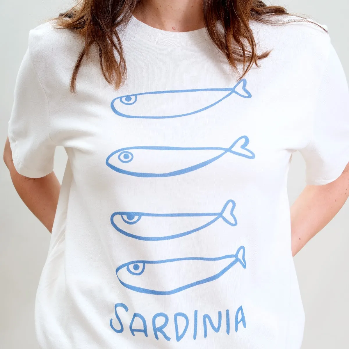 Sardines from Sardinia T-Shirt sold by Joseph + Sue product image thumbnail 3