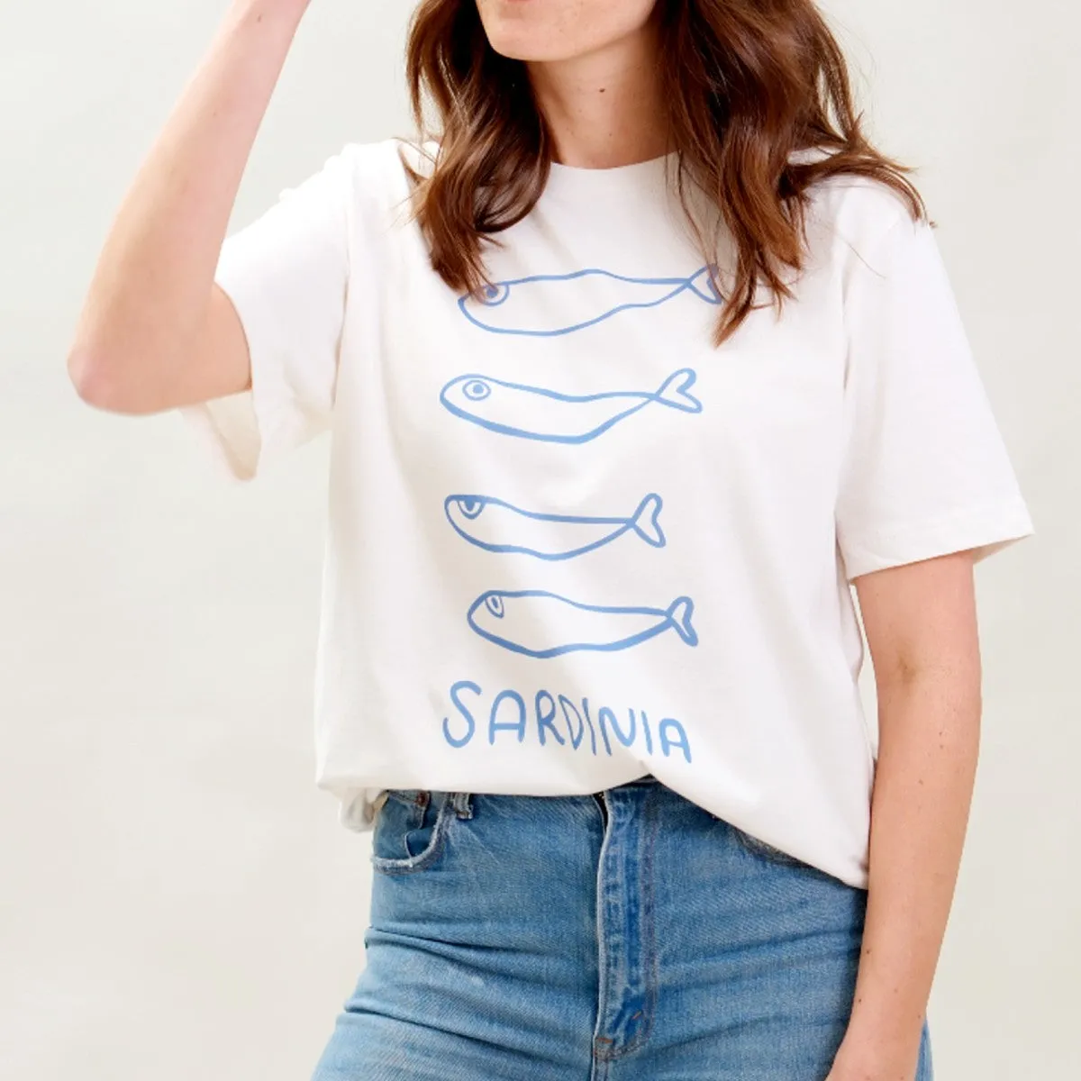Sardines from Sardinia T-Shirt sold by Joseph + Sue product image thumbnail 2