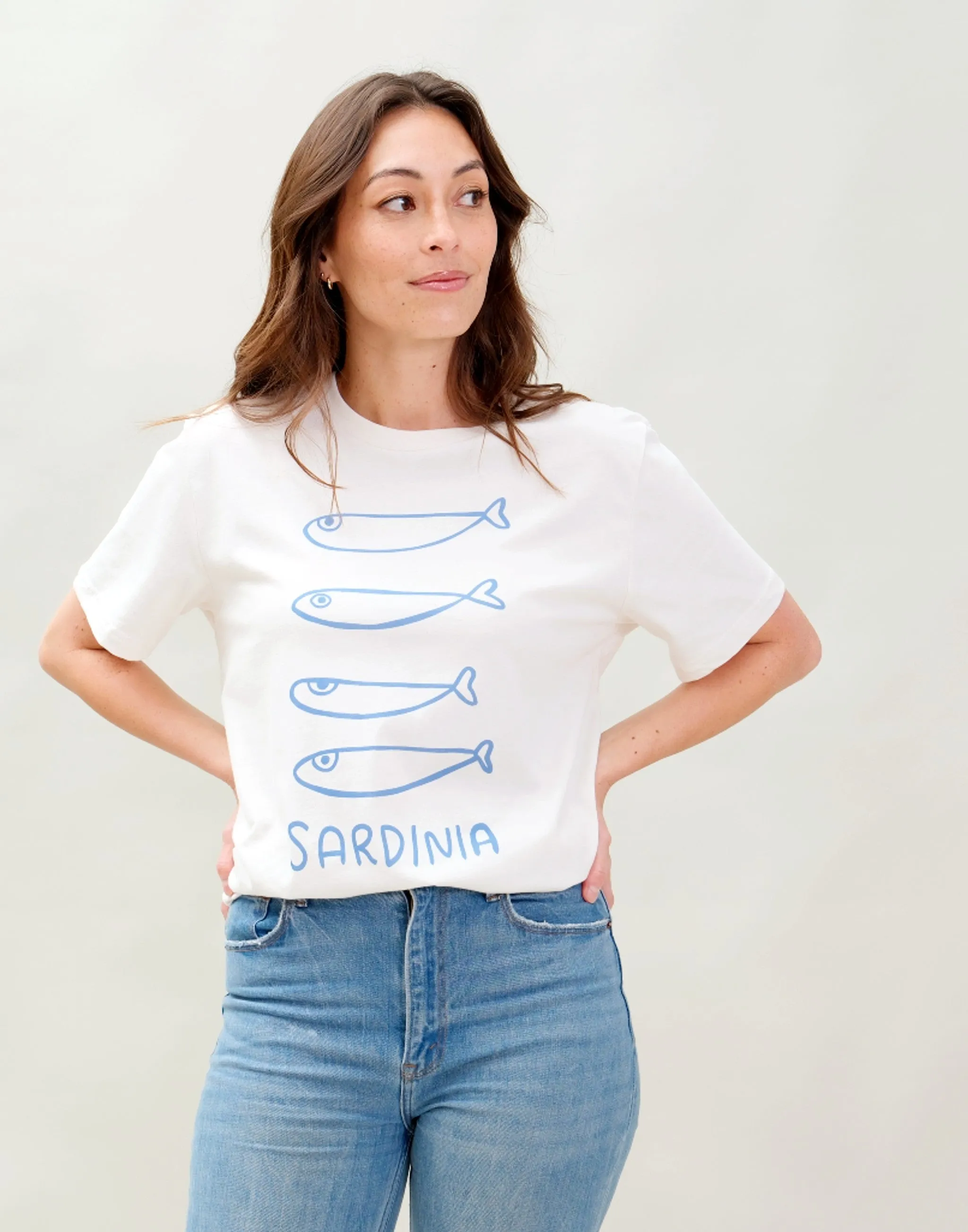 Sardines from Sardinia T-Shirt sold by Joseph + Sue product image thumbnail 4