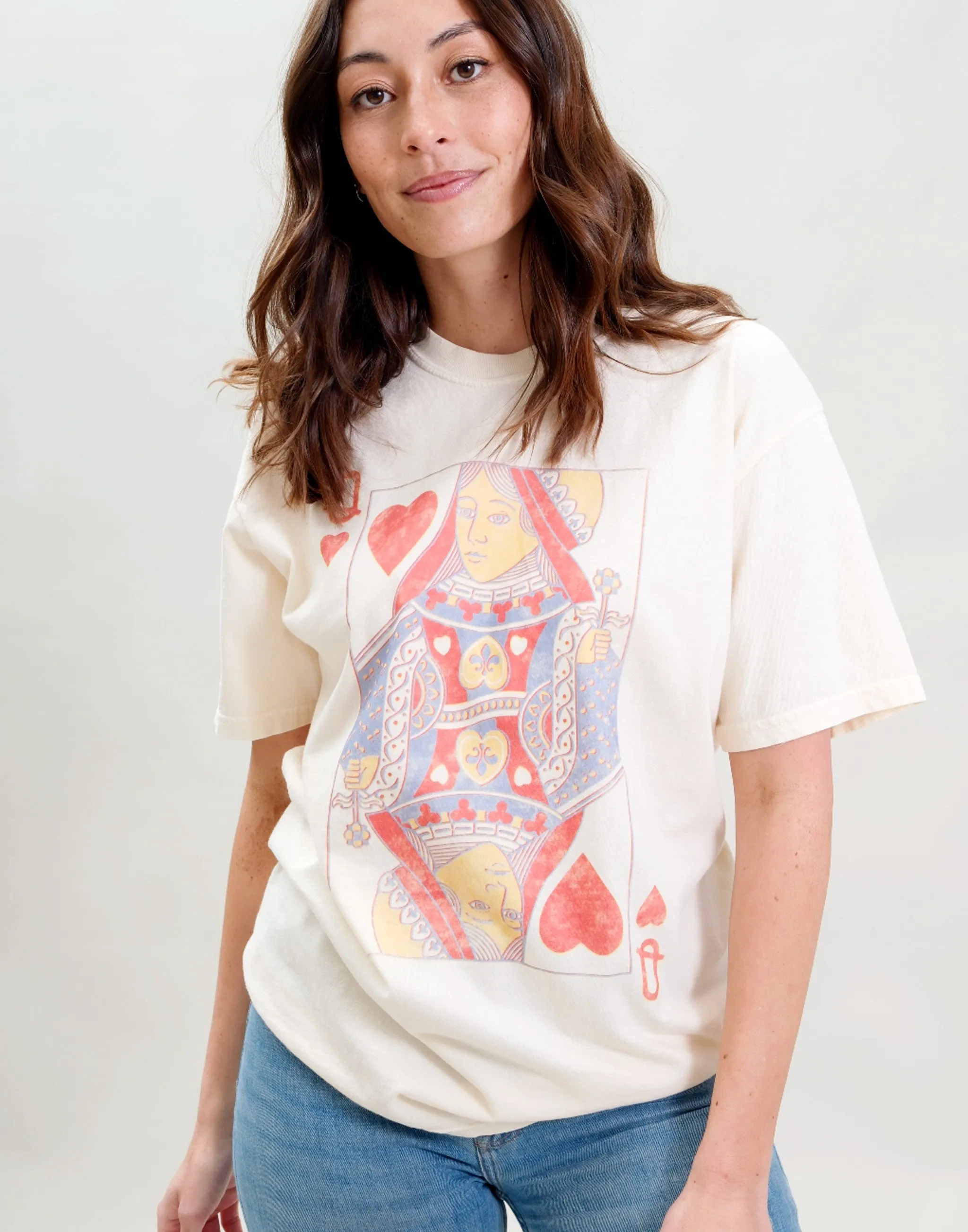 Queen of Hearts T-Shirt sold by Joseph + Sue