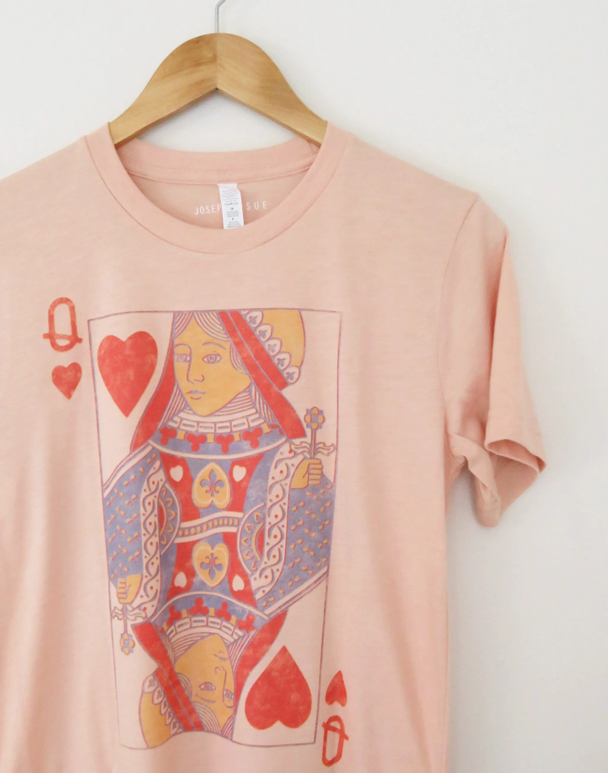 Queen of Hearts T-Shirt sold by Joseph + Sue product image thumbnail 5