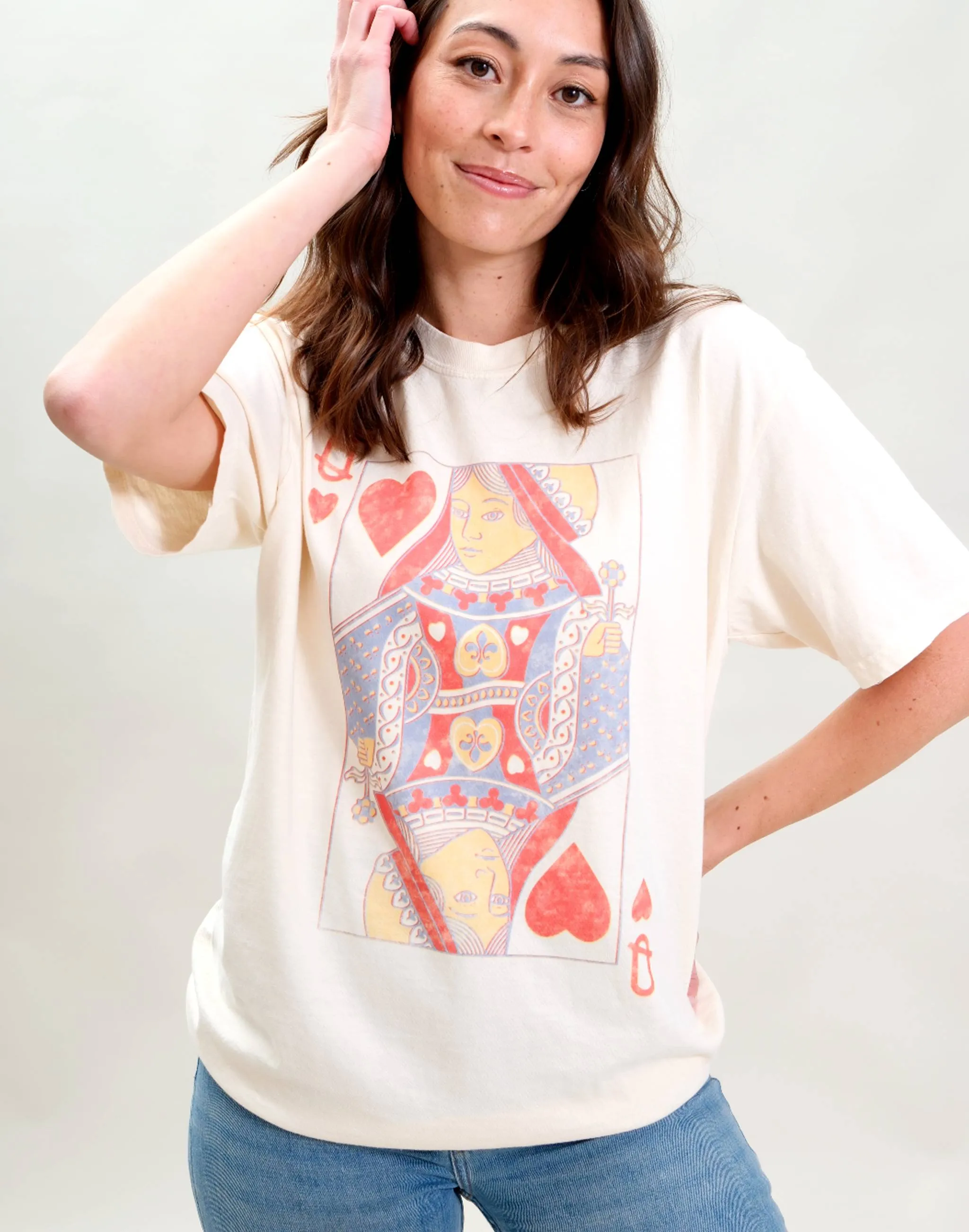 Queen of Hearts T-Shirt sold by Joseph + Sue product image thumbnail 2