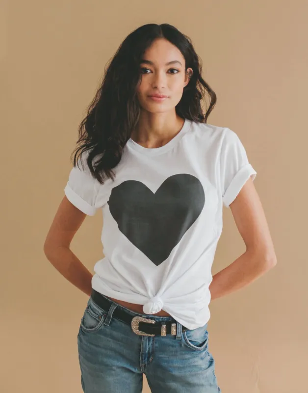 Big Heart T-Shirt made by Joseph + Sue