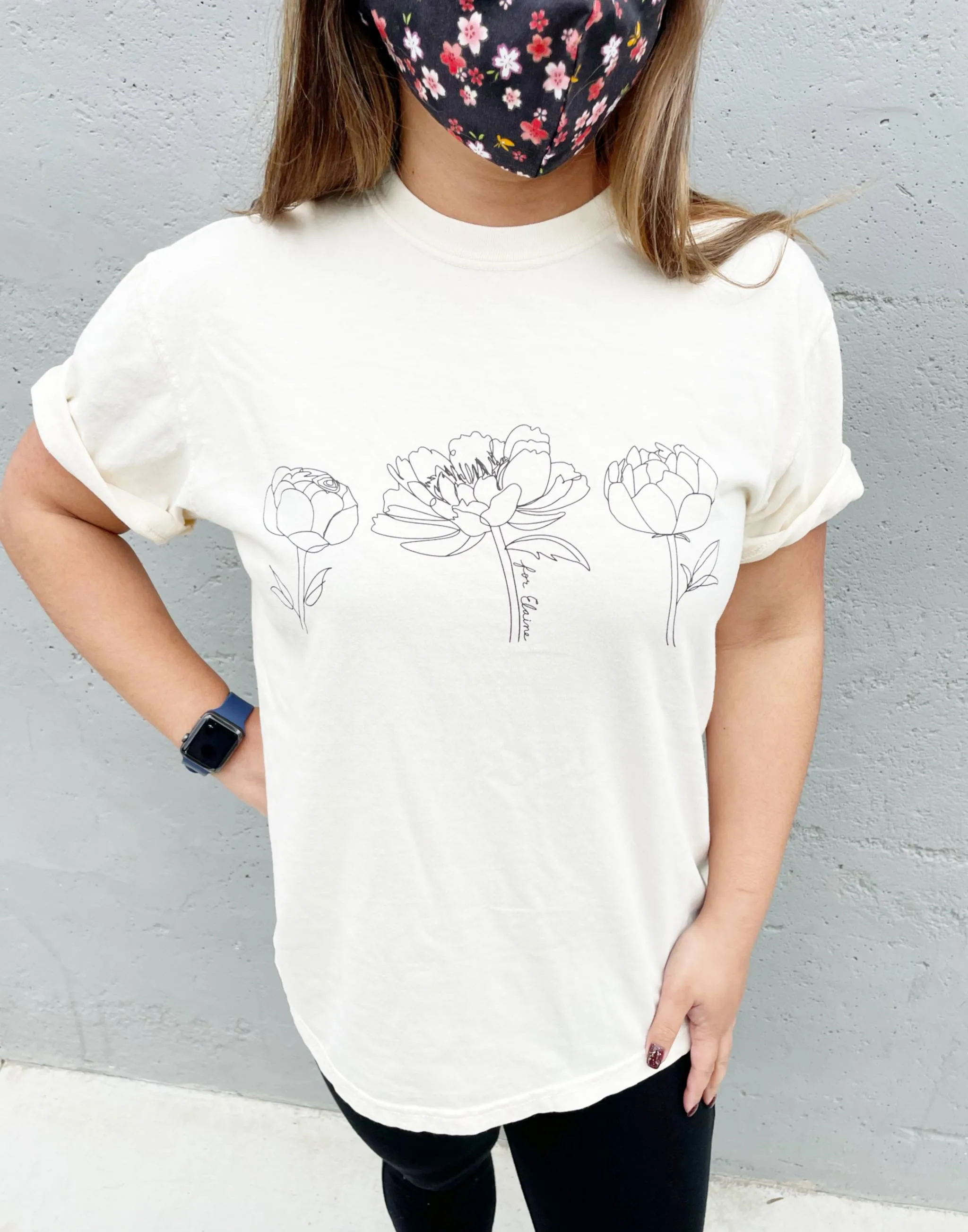 Flowers for Elaine T-Shirt sold by Joseph + Sue product image thumbnail 2