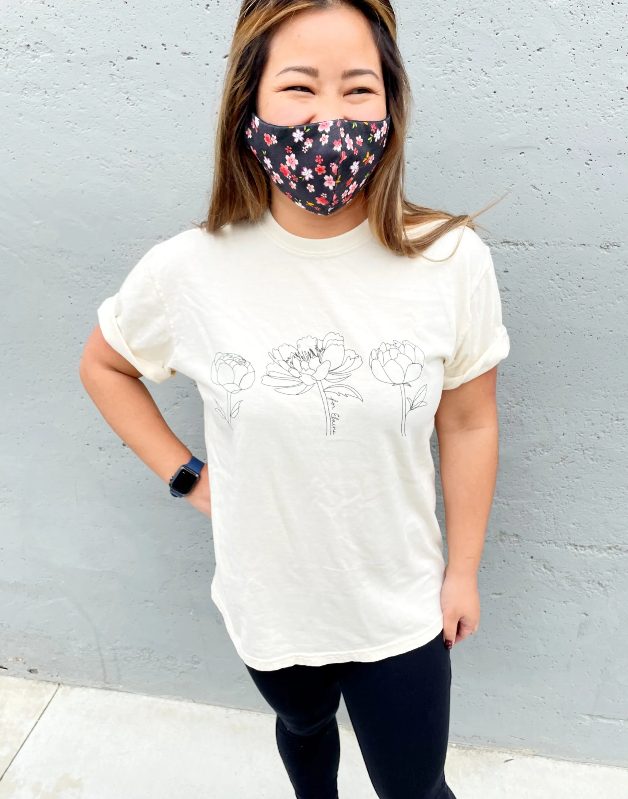 Flowers for Elaine T-Shirt sold by Joseph + Sue product image thumbnail 3