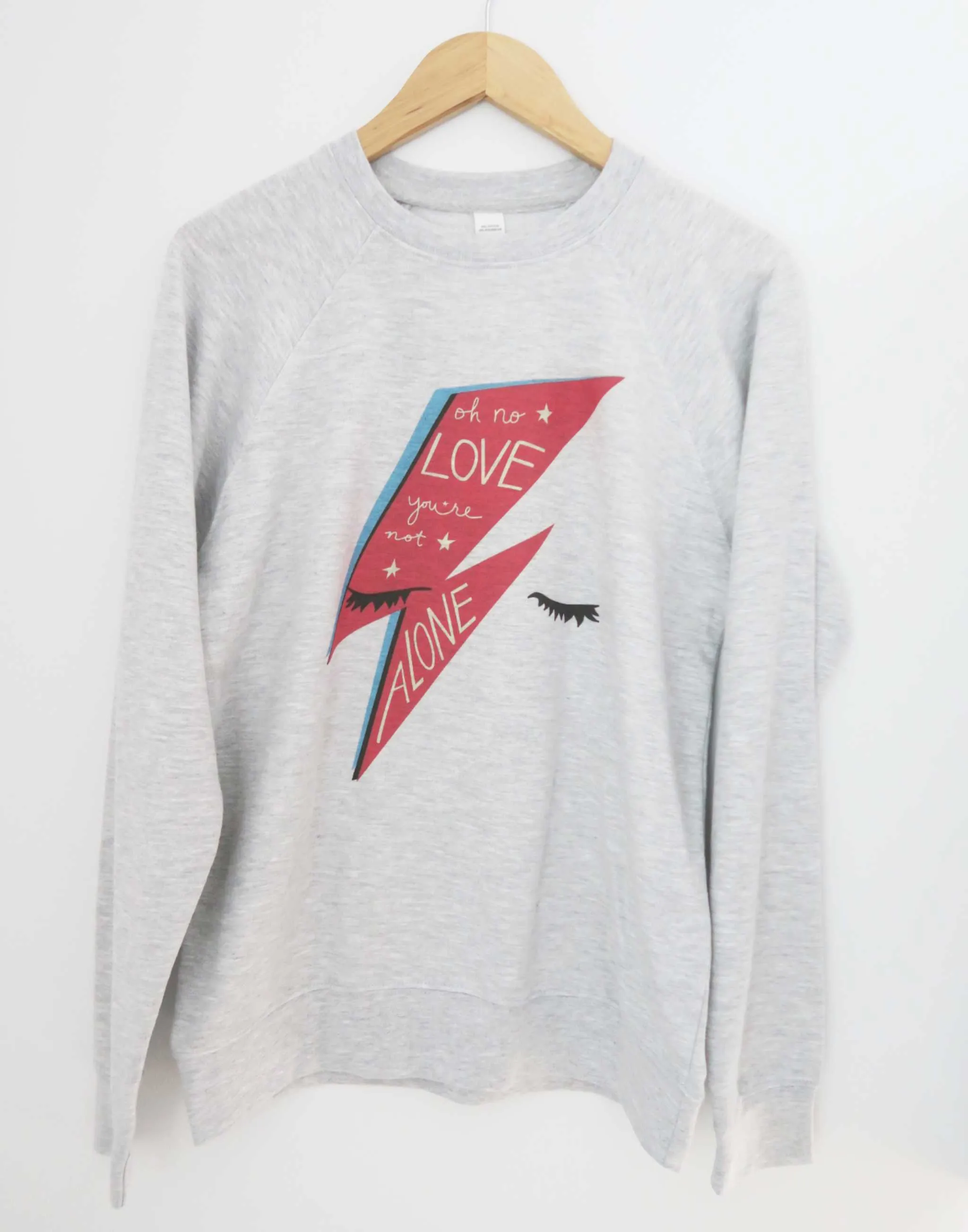 Bowie Love French Terry Sweatshirt sold by Joseph + Sue product image thumbnail 5