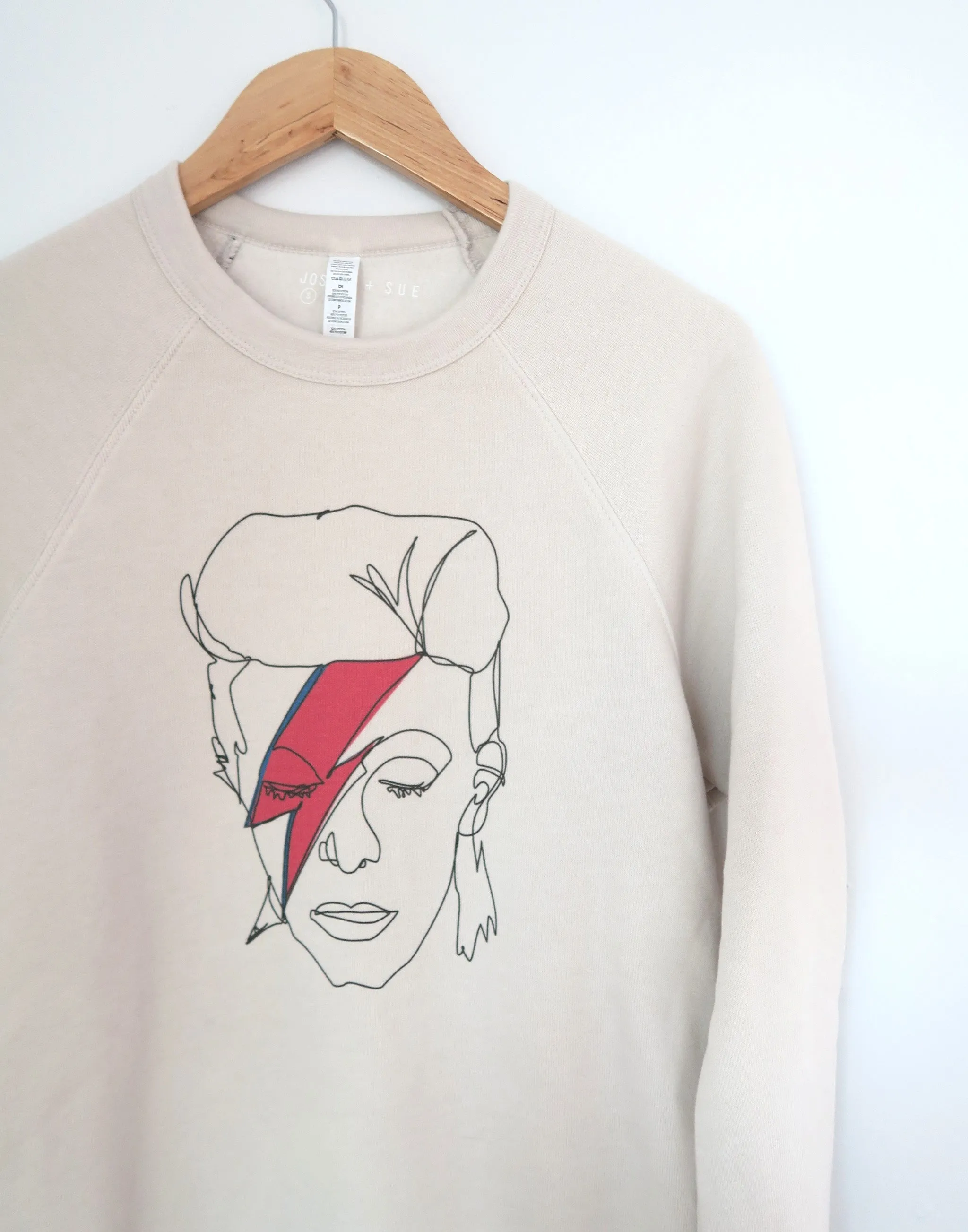 Bowie Aladdin Sane Sweater sold by Joseph + Sue