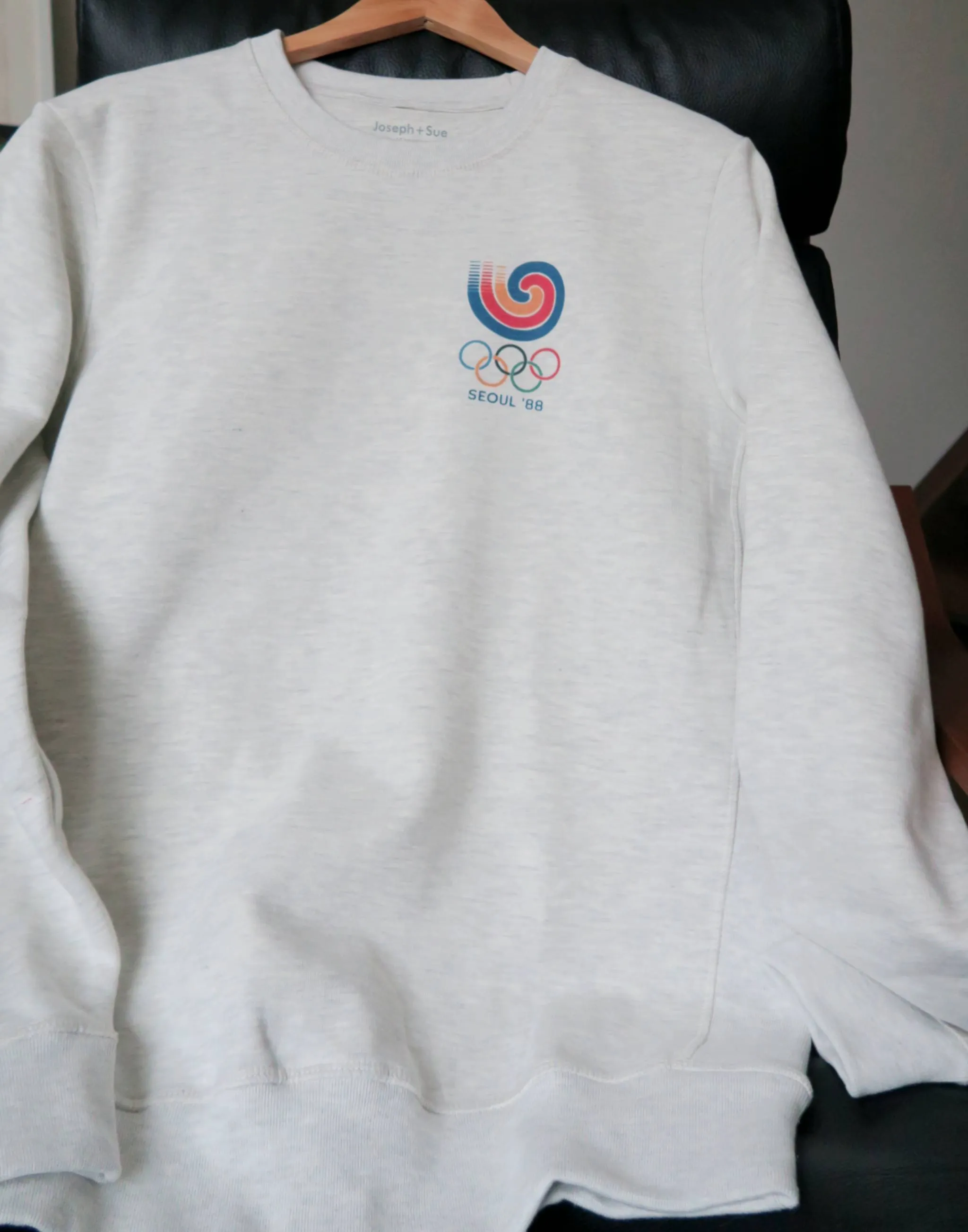 PRE-ORDER: J+S Label: Seoul '88 Heavyweight Organic Brushed Sweatshirt sold by Joseph + Sue product image thumbnail 5