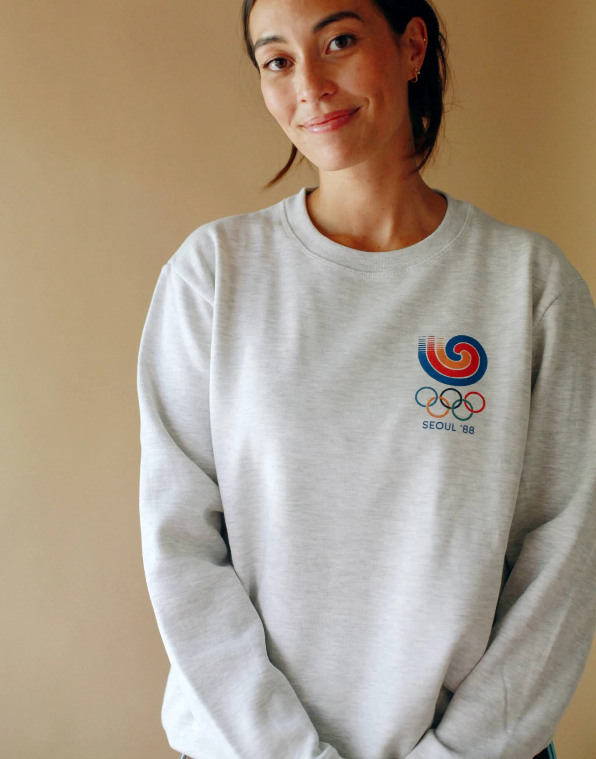 PRE-ORDER: J+S Label: Seoul '88 Heavyweight Organic Brushed Sweatshirt sold by Joseph + Sue product image thumbnail 3