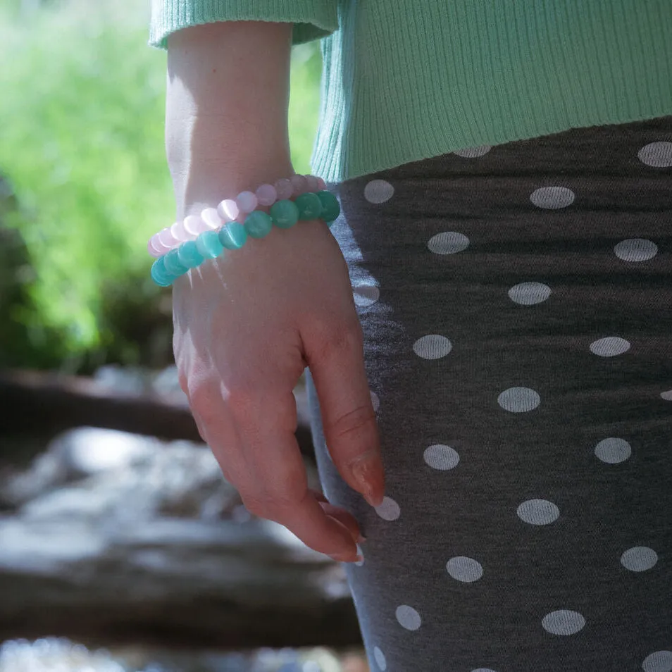 Strawberry Matcha Bracelet Set sold by Gemini Jewels product image thumbnail 5