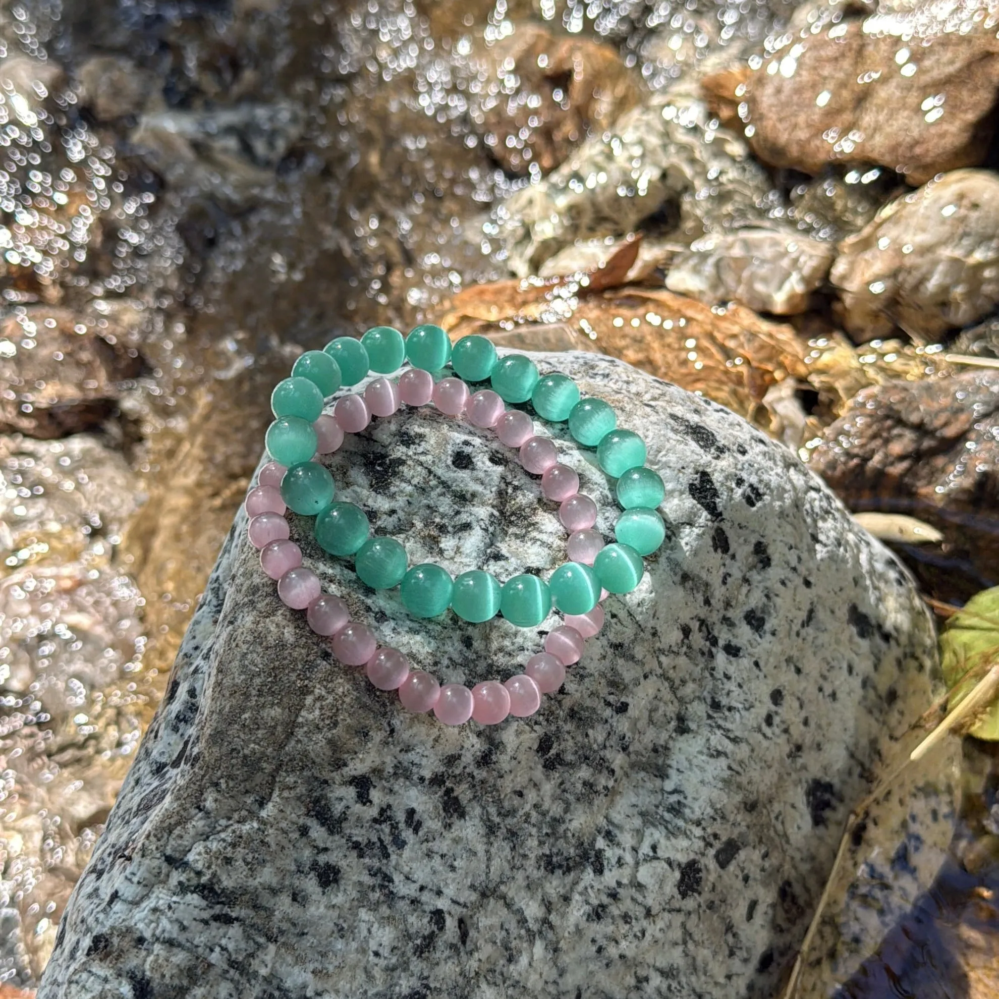 Strawberry Matcha Bracelet Set sold by Gemini Jewels product image thumbnail 4