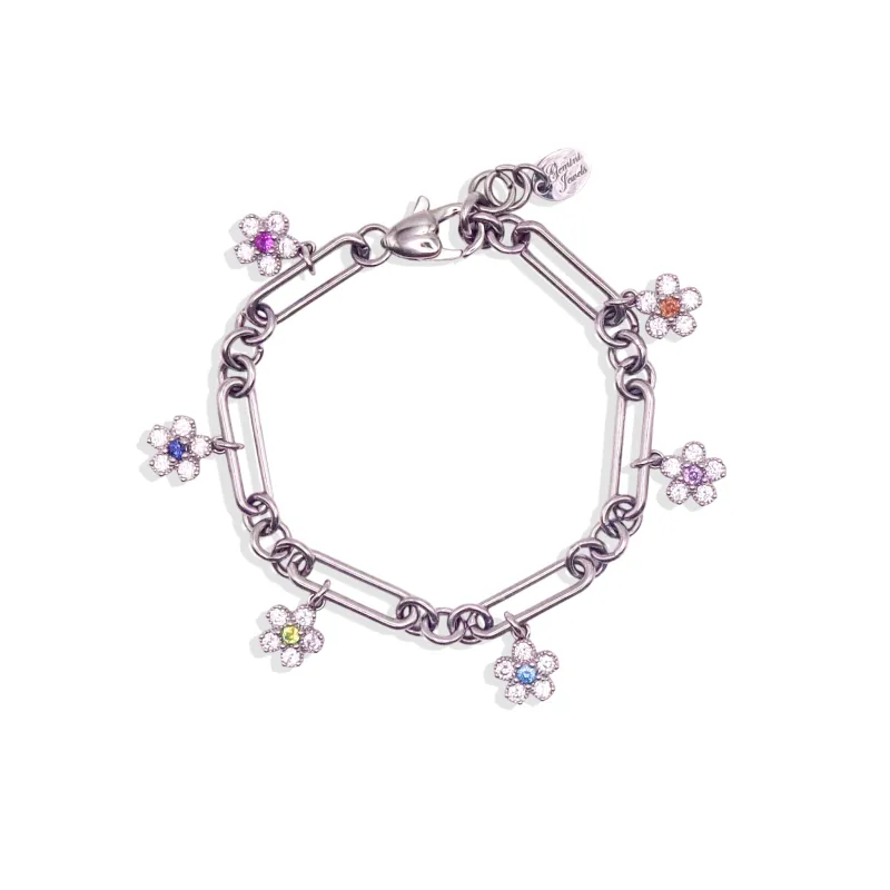 Flower Power Bracelet made by Gemini Jewels