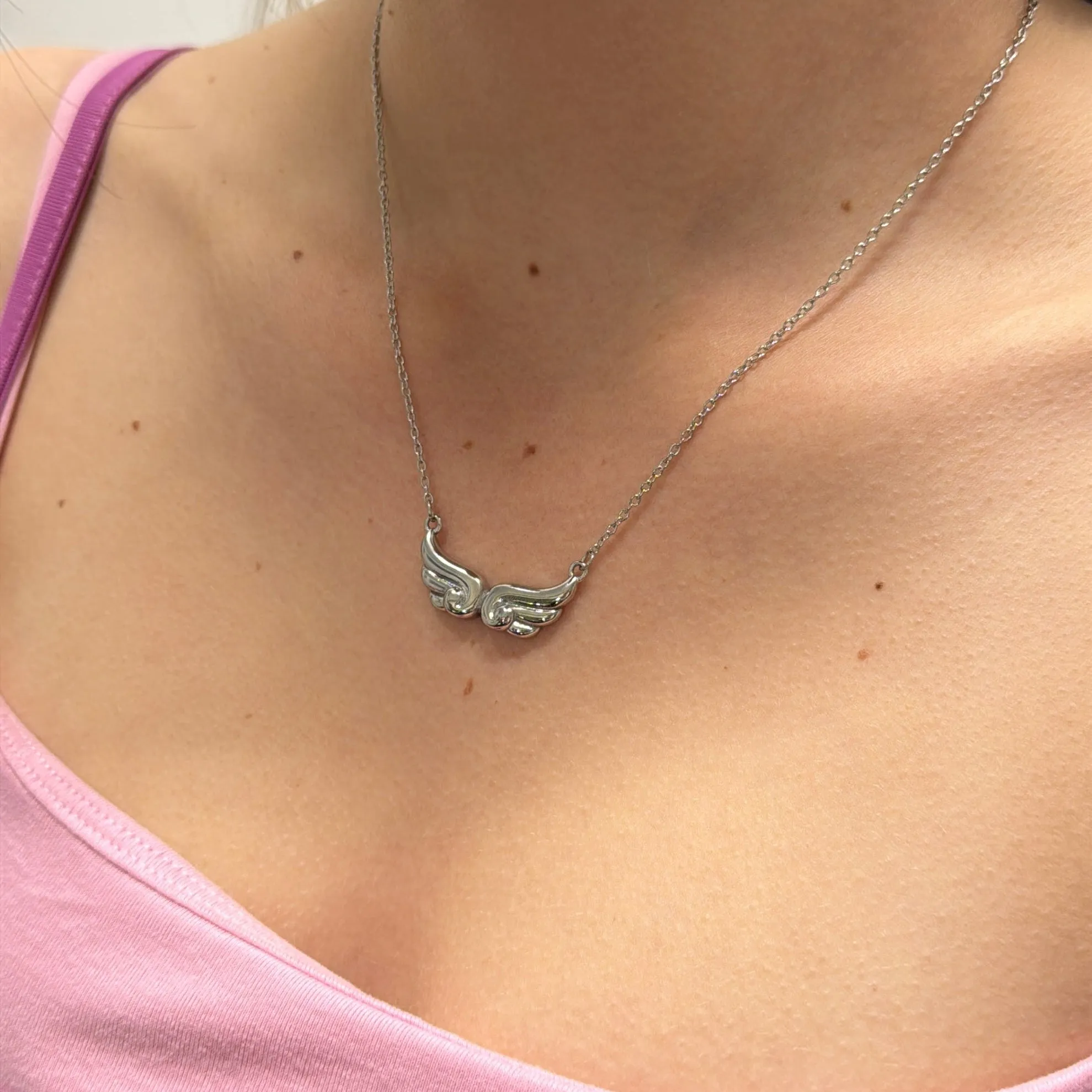 Angel Wings Necklace sold by Gemini Jewels product image thumbnail 2