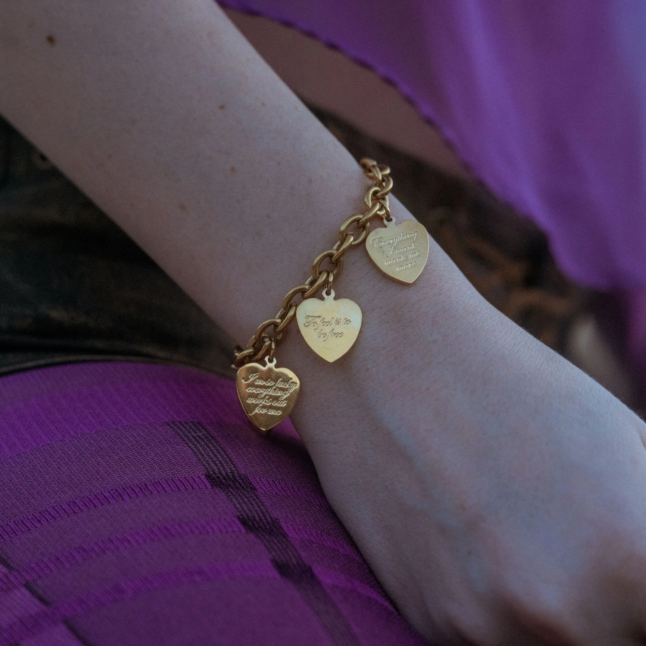 Daily Affirmations Bracelet sold by Gemini Jewels product image thumbnail 2