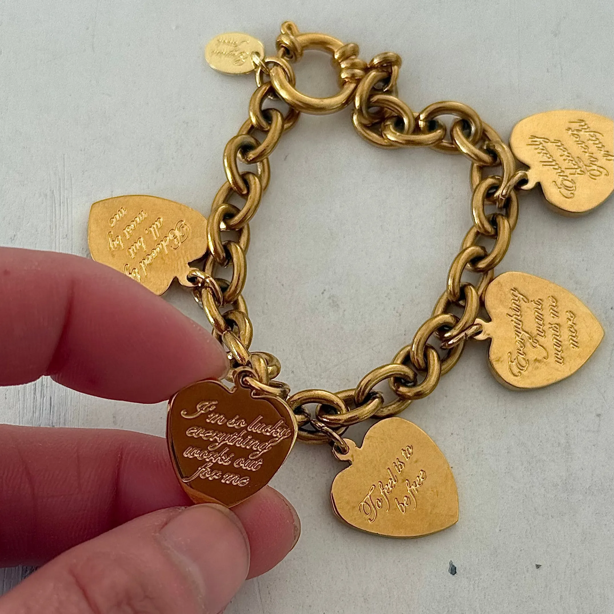 Daily Affirmations Bracelet sold by Gemini Jewels product image thumbnail 3