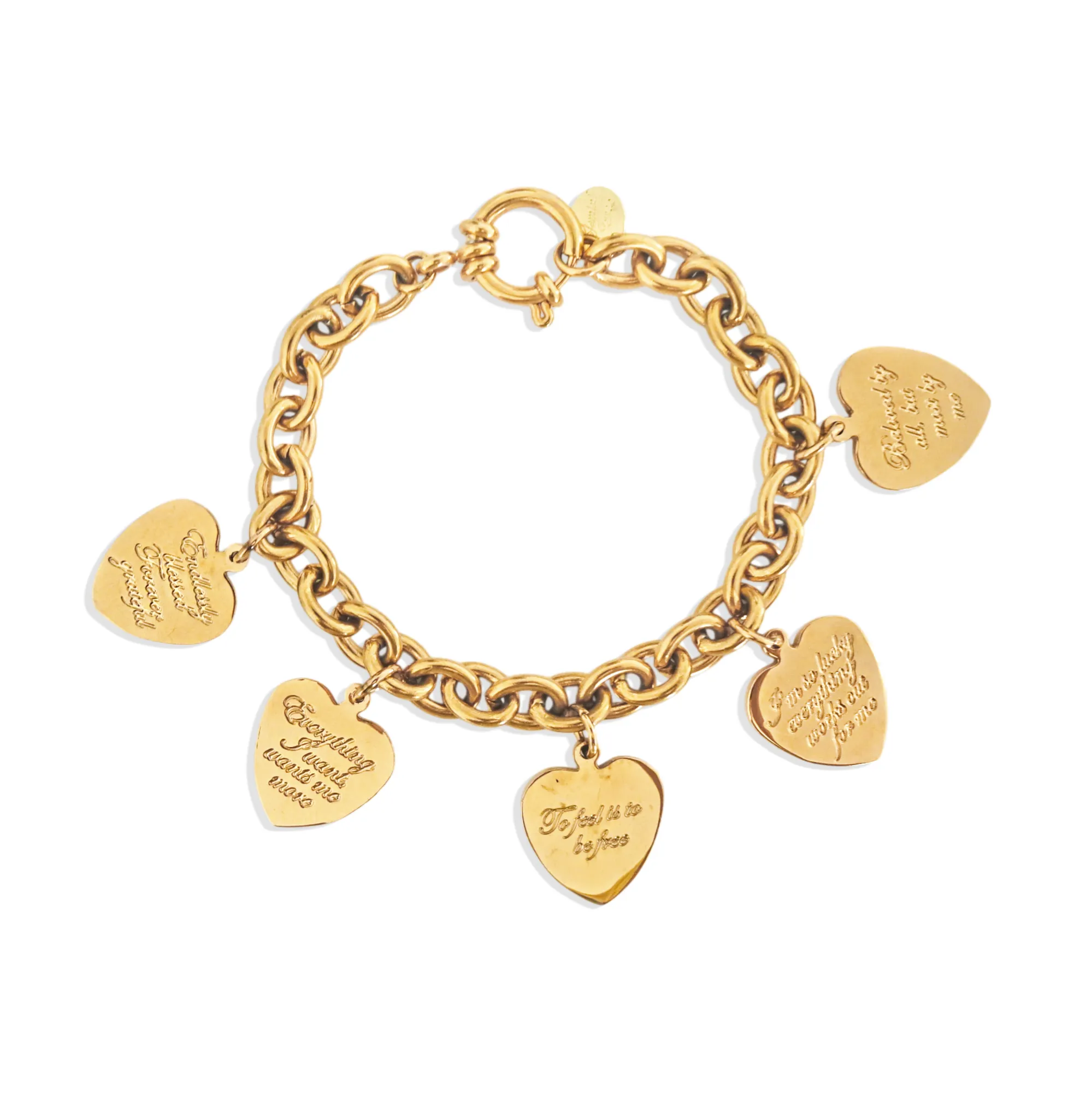 Daily Affirmations Bracelet sold by Gemini Jewels