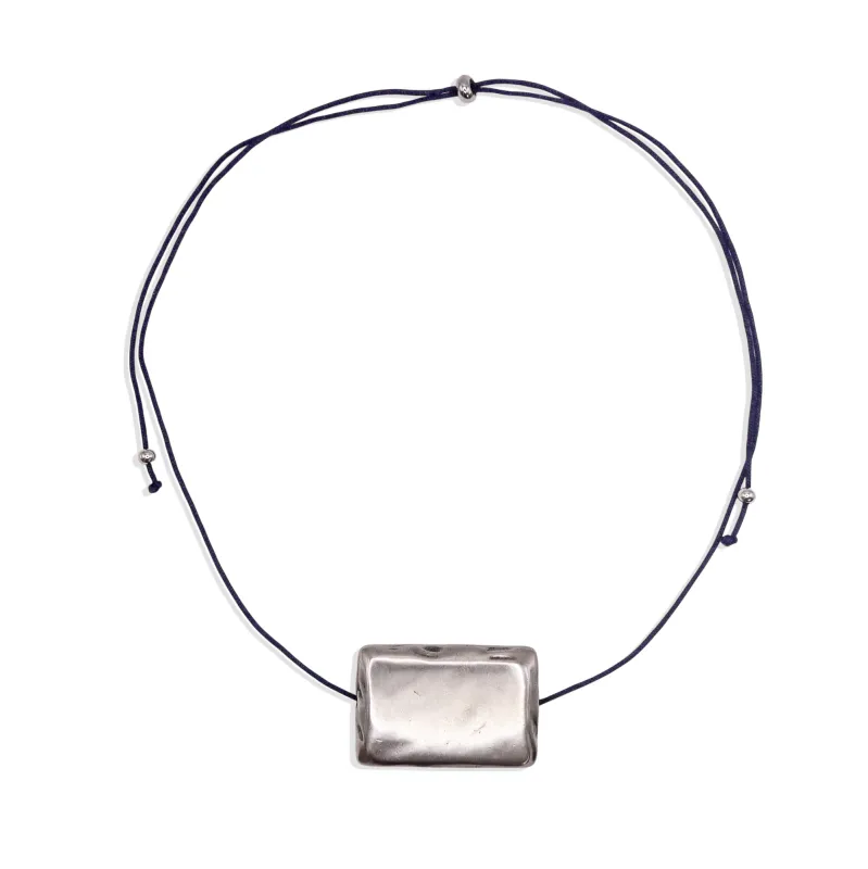 Siren Necklace in Silver made by Gemini Jewels