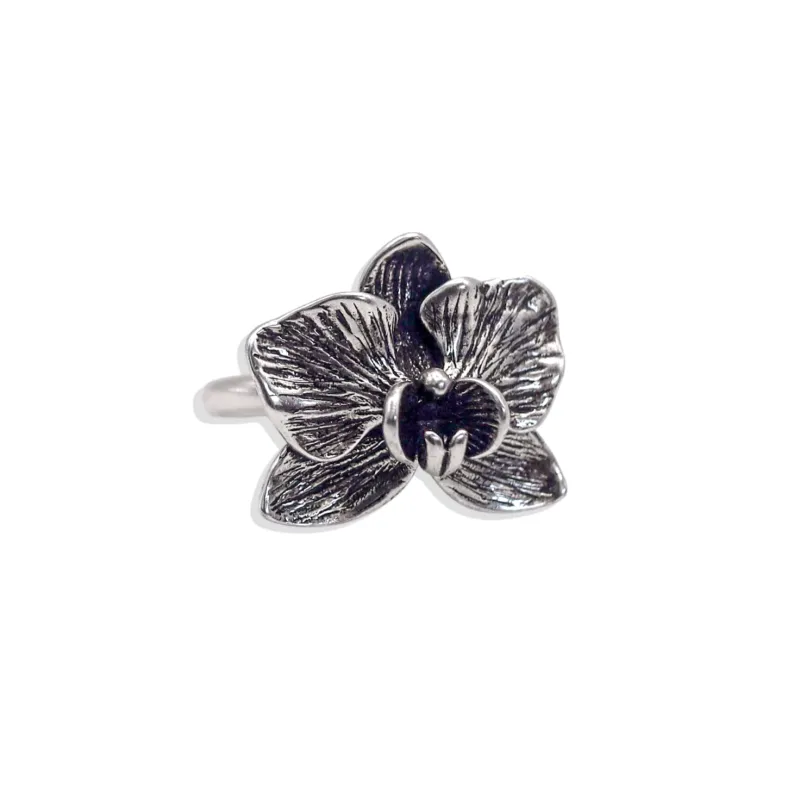 Orchid Ring made by Gemini Jewels