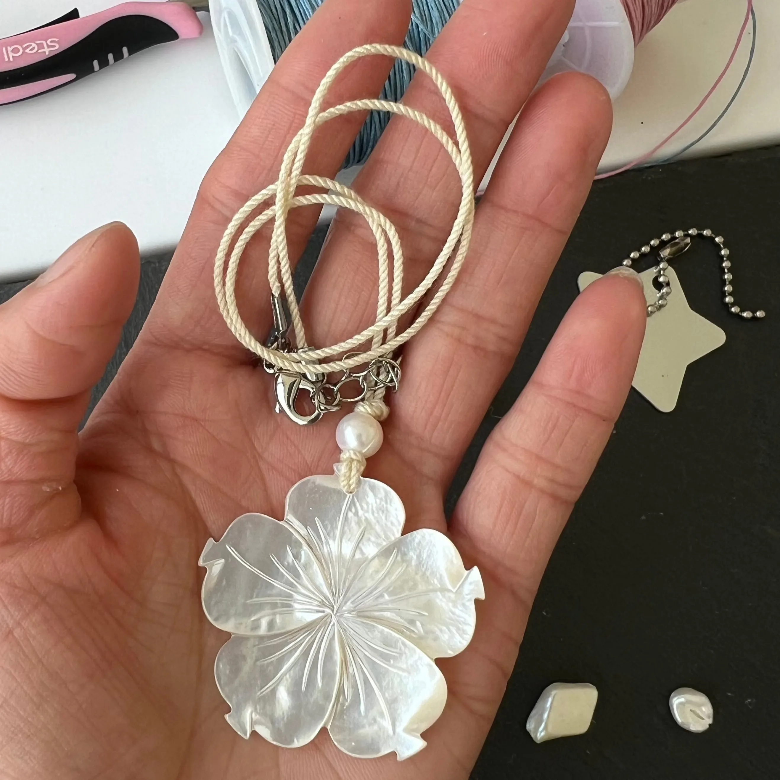 Luster Necklace sold by Gemini Jewels product image thumbnail 5