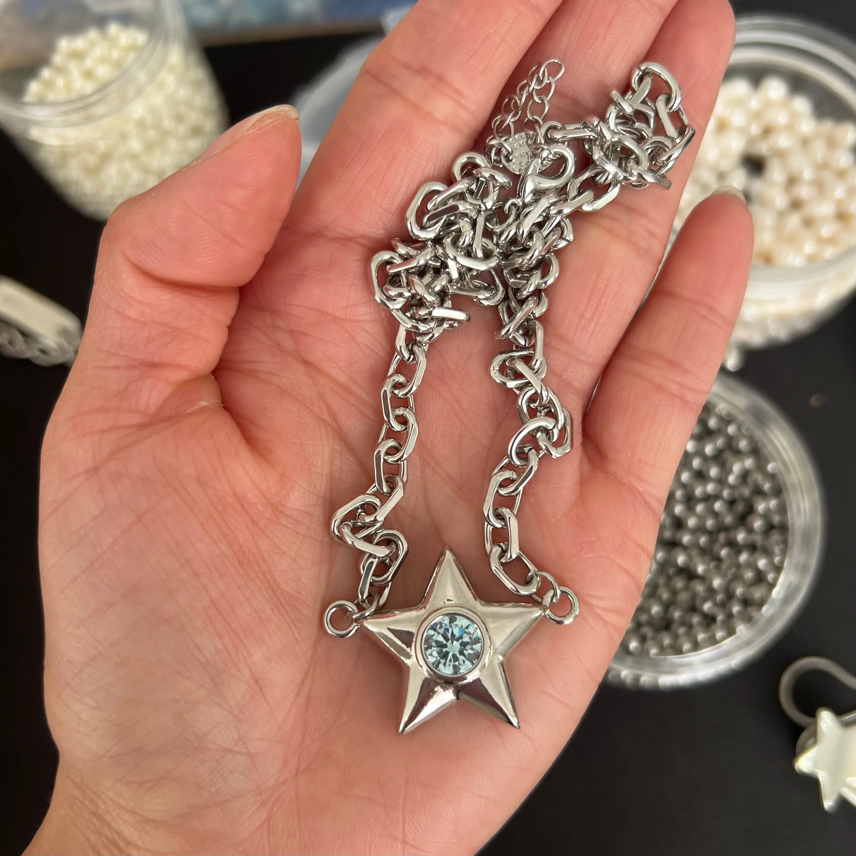 Orion Star Necklace sold by Gemini Jewels product image thumbnail 5