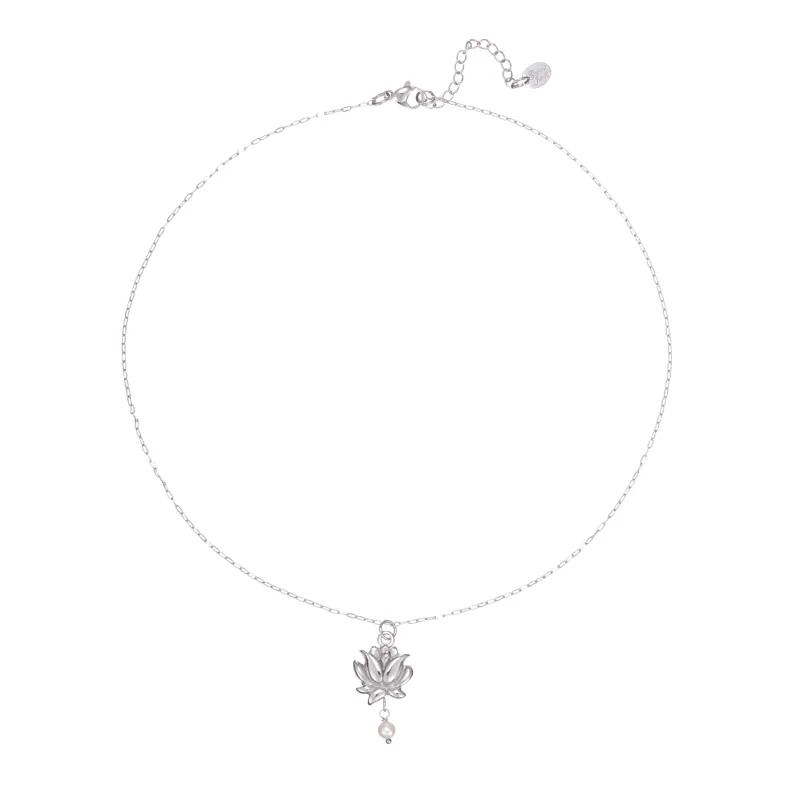 Lotus Necklace made by Gemini Jewels