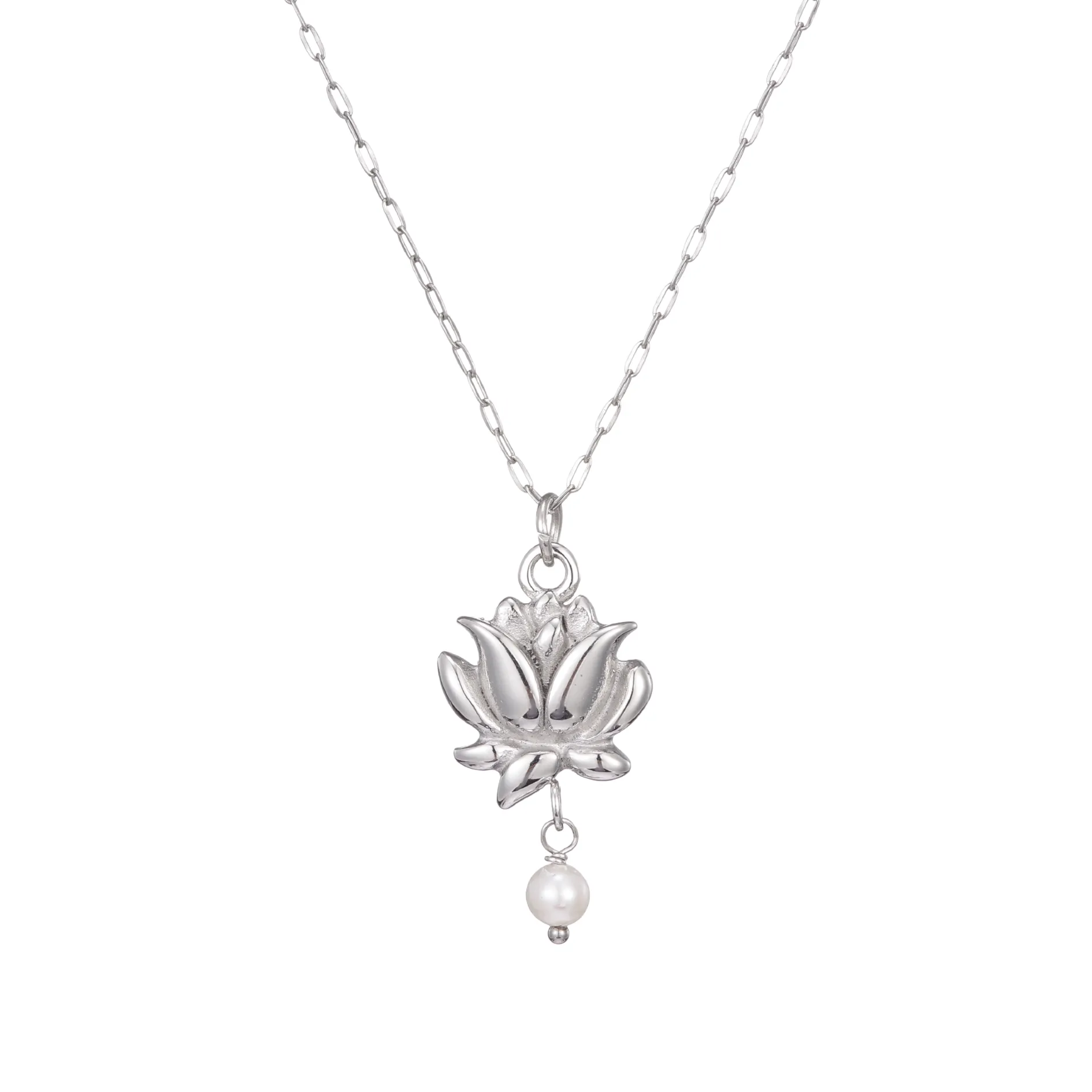 Lotus Necklace sold by Gemini Jewels product image thumbnail 3