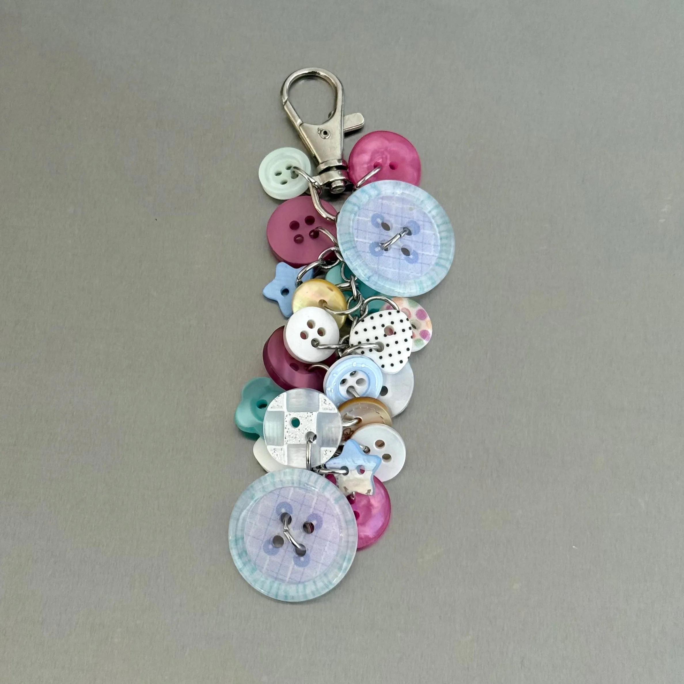 Button Bouquet Carabiner sold by Gemini Jewels product image thumbnail 3
