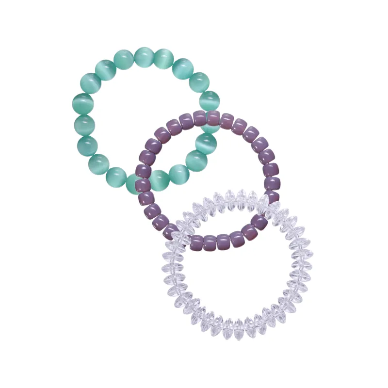Glass Candy Bracelet Set made by Gemini Jewels