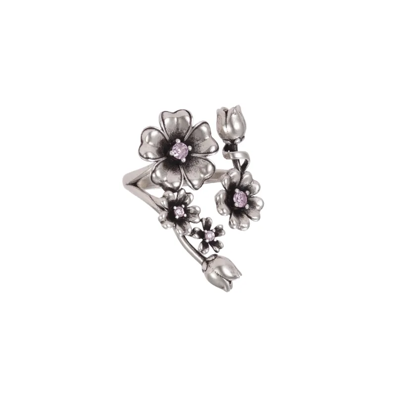 Wilted Garden Ring made by Gemini Jewels