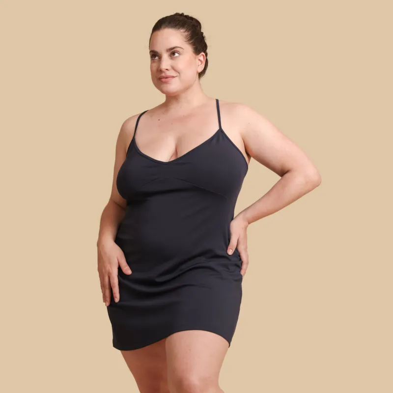 Whisper Criss-Cross Dress sold by A DOMANI