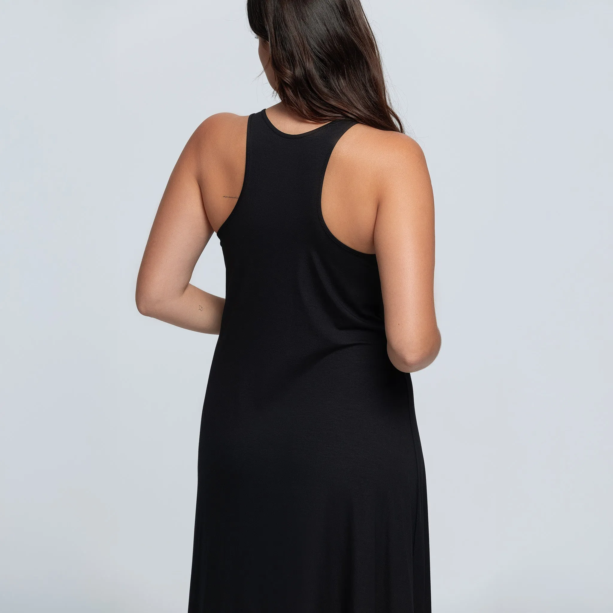 Flowy Racer Long Dress sold by A DOMANI product image thumbnail 3