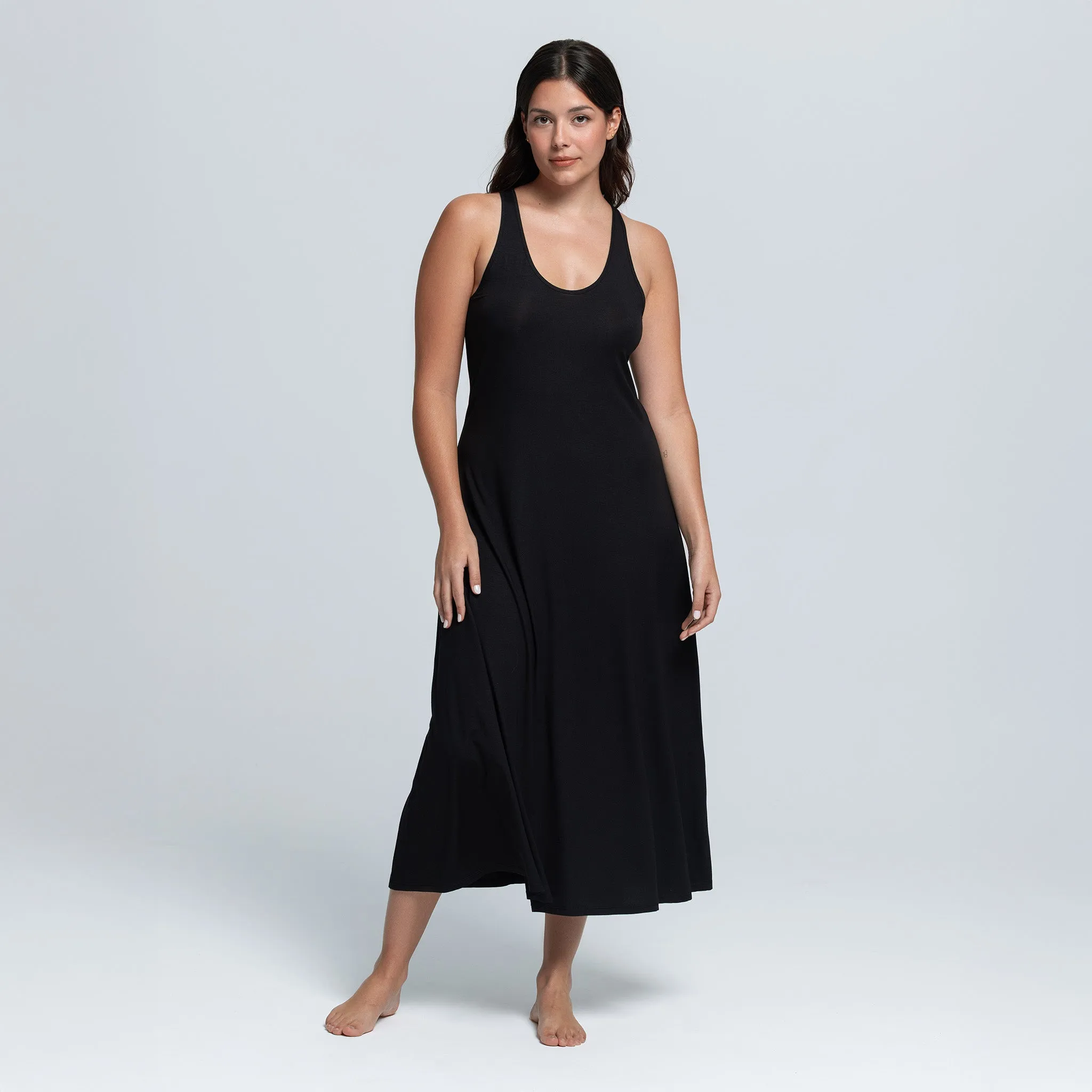 Flowy Racer Long Dress sold by A DOMANI