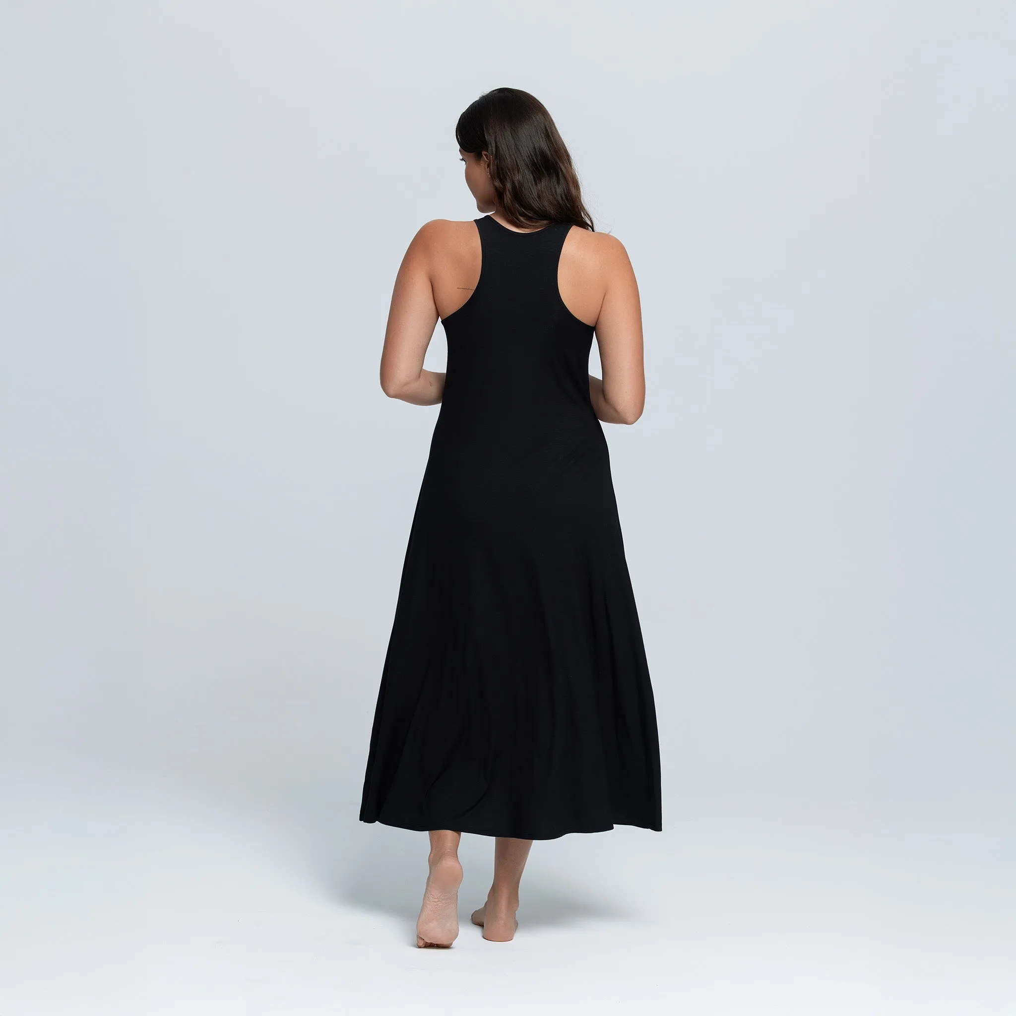 Flowy Racer Long Dress sold by A DOMANI product image thumbnail 2