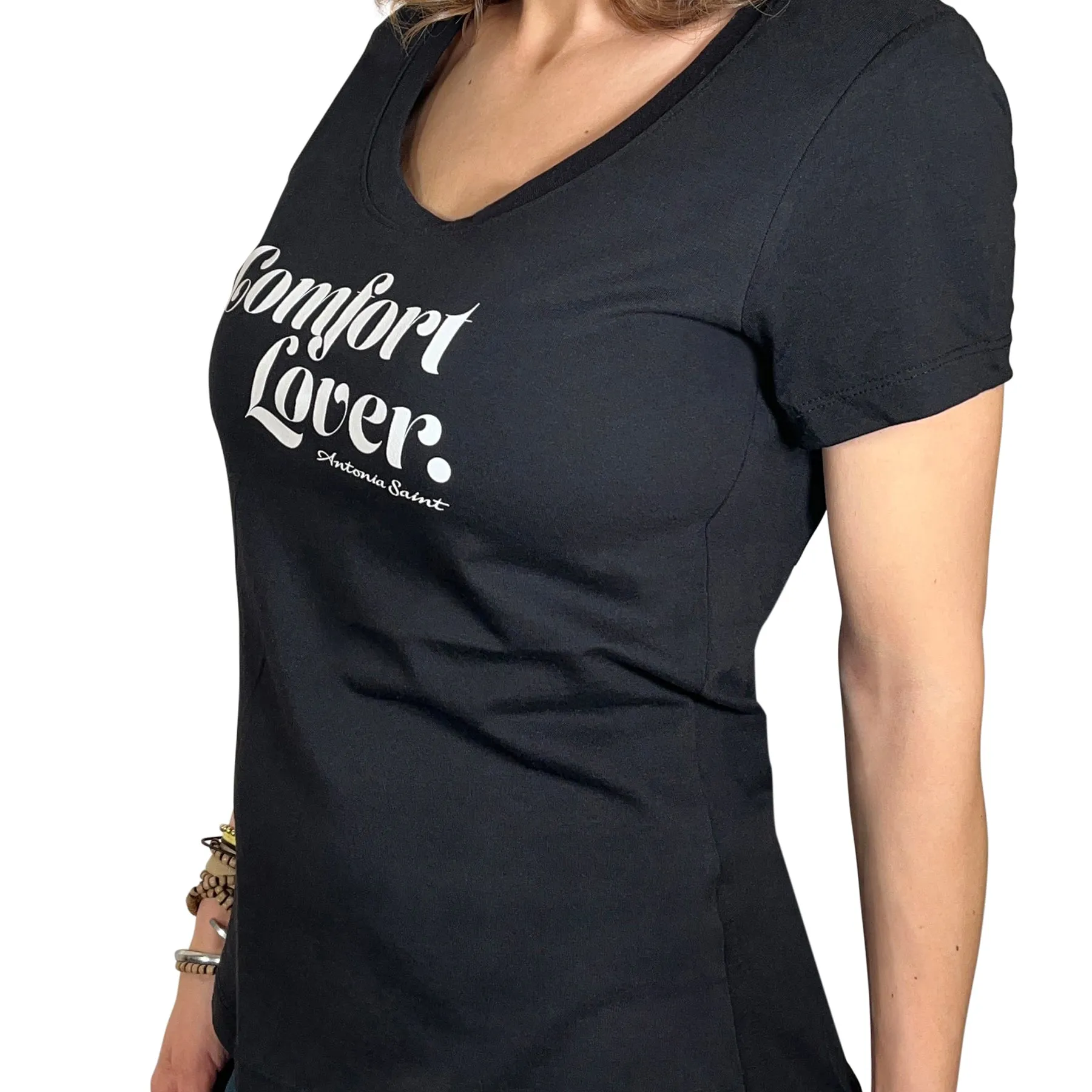 Comfort Lover Flex Scoop Neck T-Shirt sold by Antonia Saint product image thumbnail 2