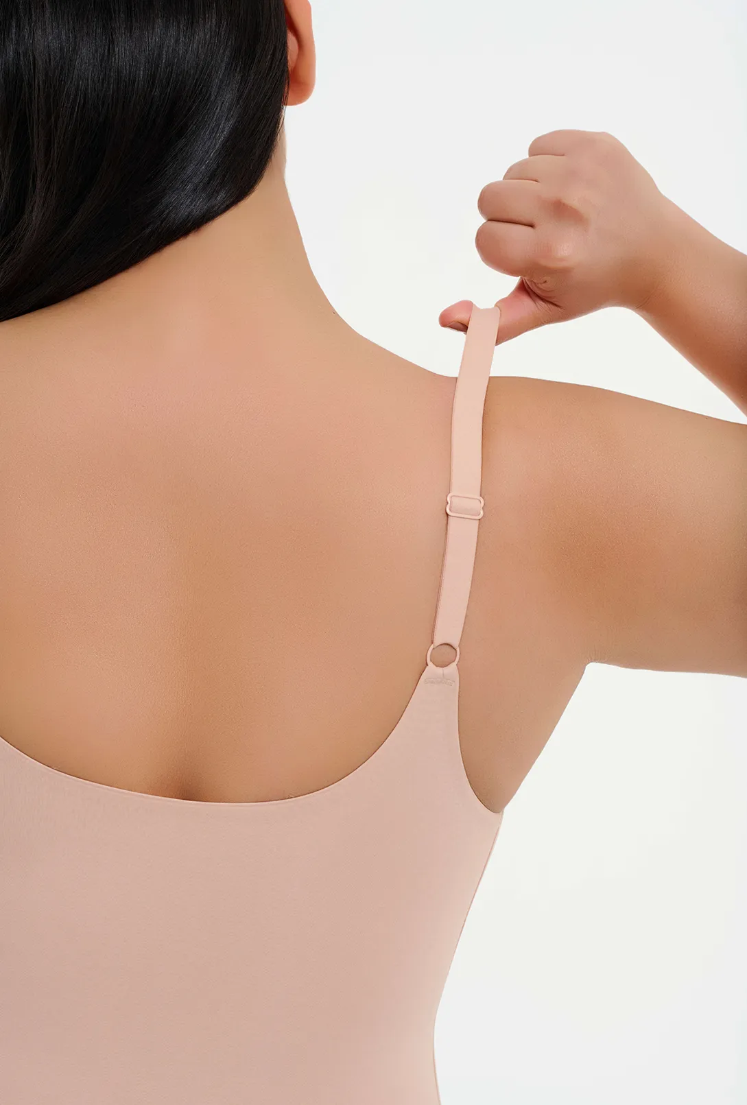 MID-THIGH BODYSUIT | Beige sold by BODY by Julia product image thumbnail 3