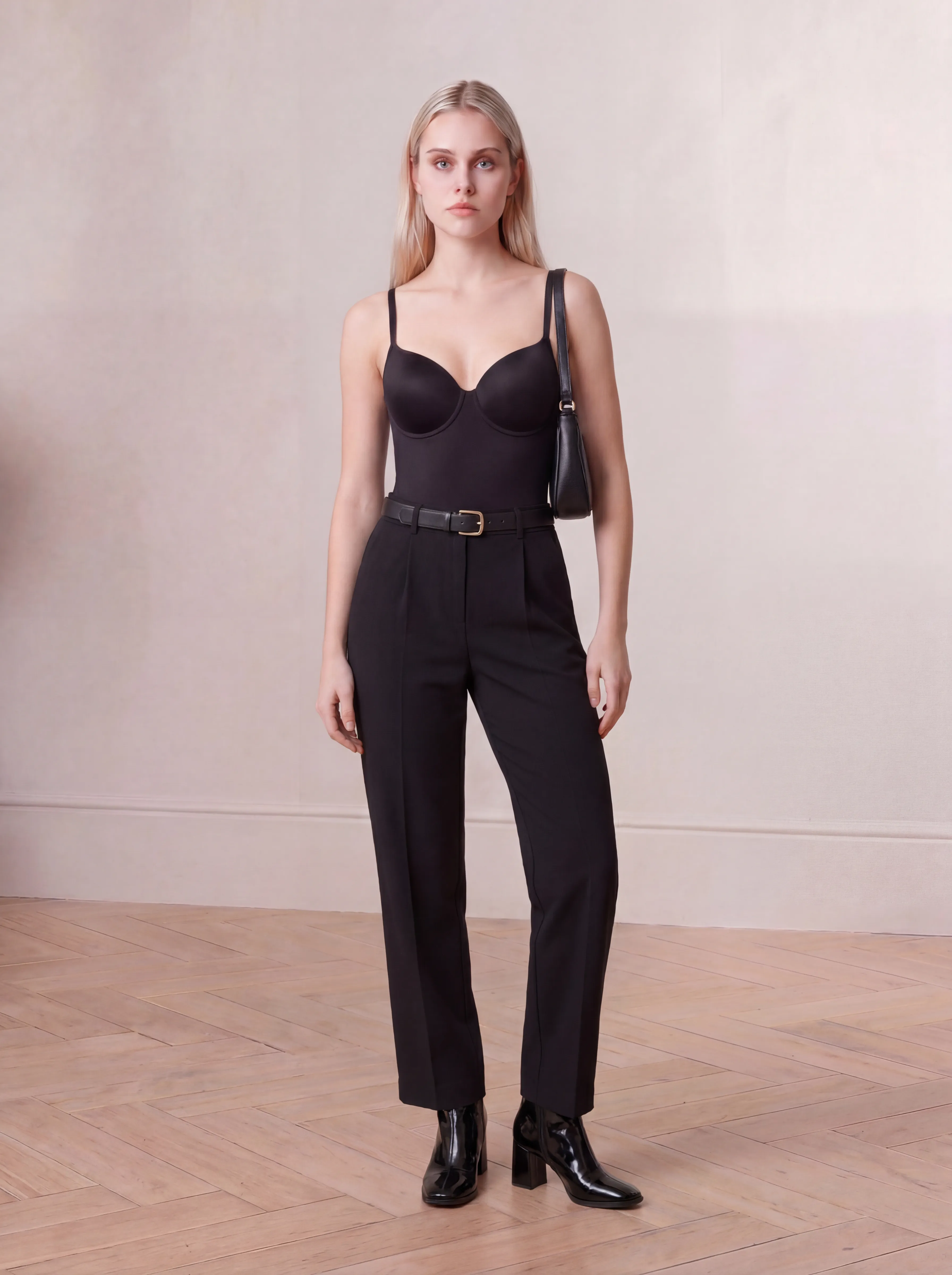Sculpting Balconette Bodysuit – No Bra Needed | Black sold by BODY by Julia product image thumbnail 5