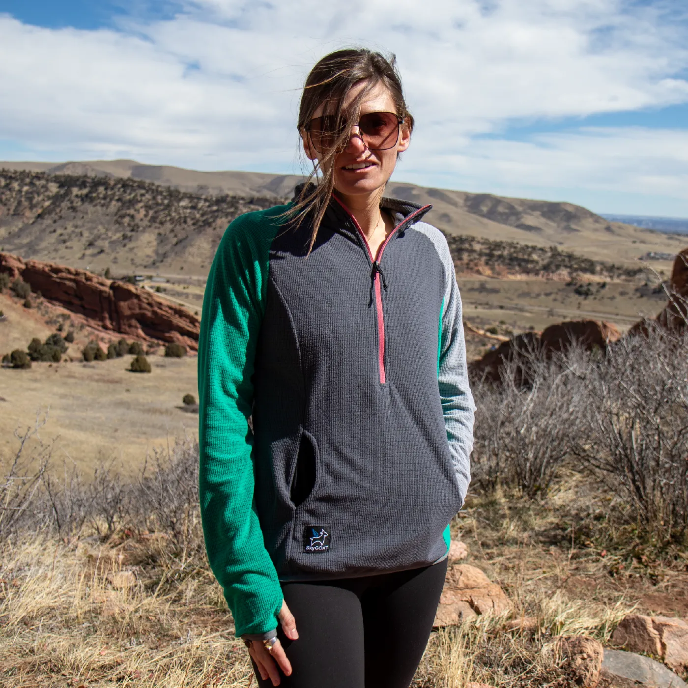 Women's CAMP Half-Zip Hooded Pullover Ultralight 115 sold by Nebu Summit product image thumbnail 5