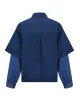 Double-Sleeve Denim Shirt (Blue) sold by Pas Une Marque