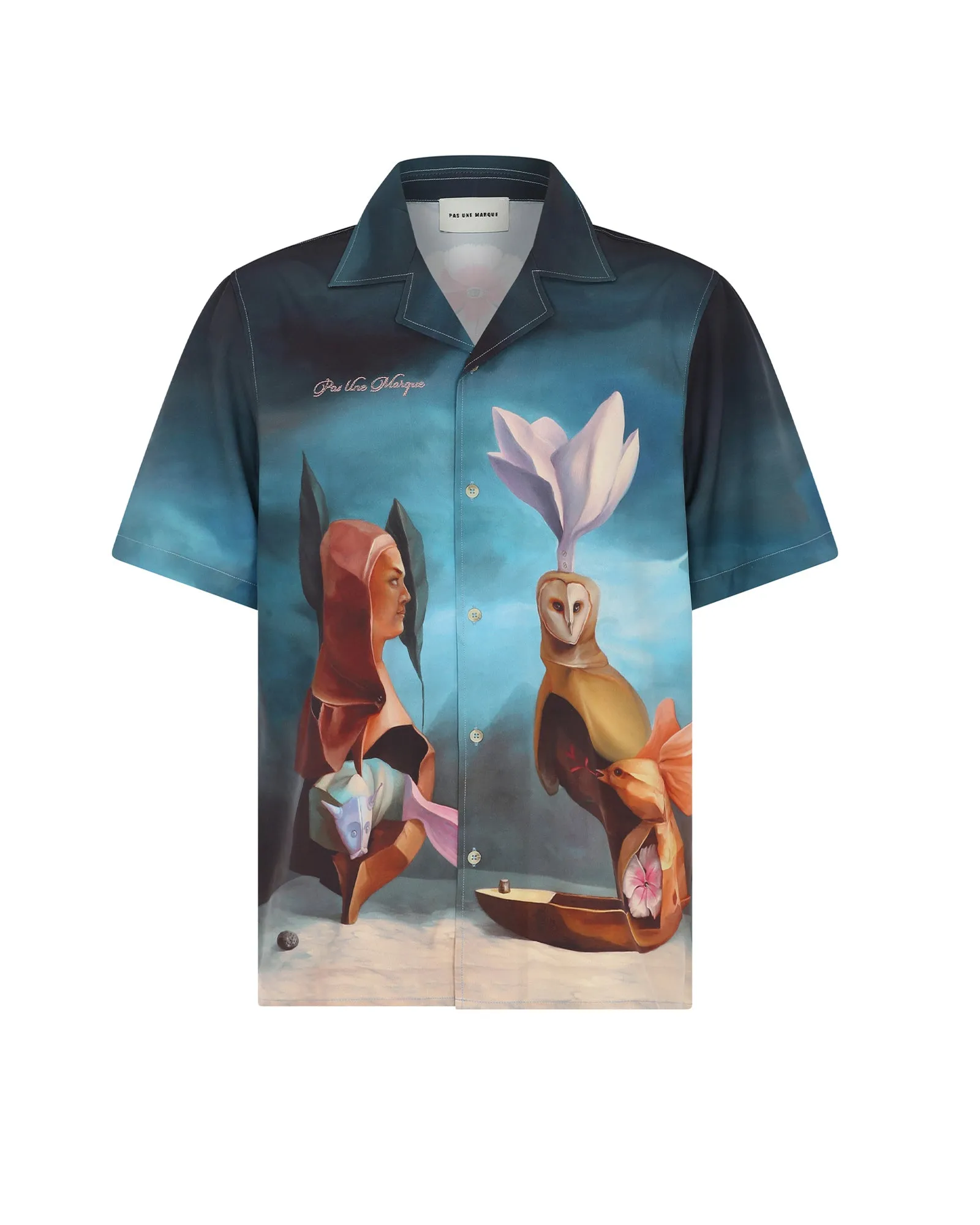 Flowers Awakening Short Sleeve Shirt sold by Pas Une Marque