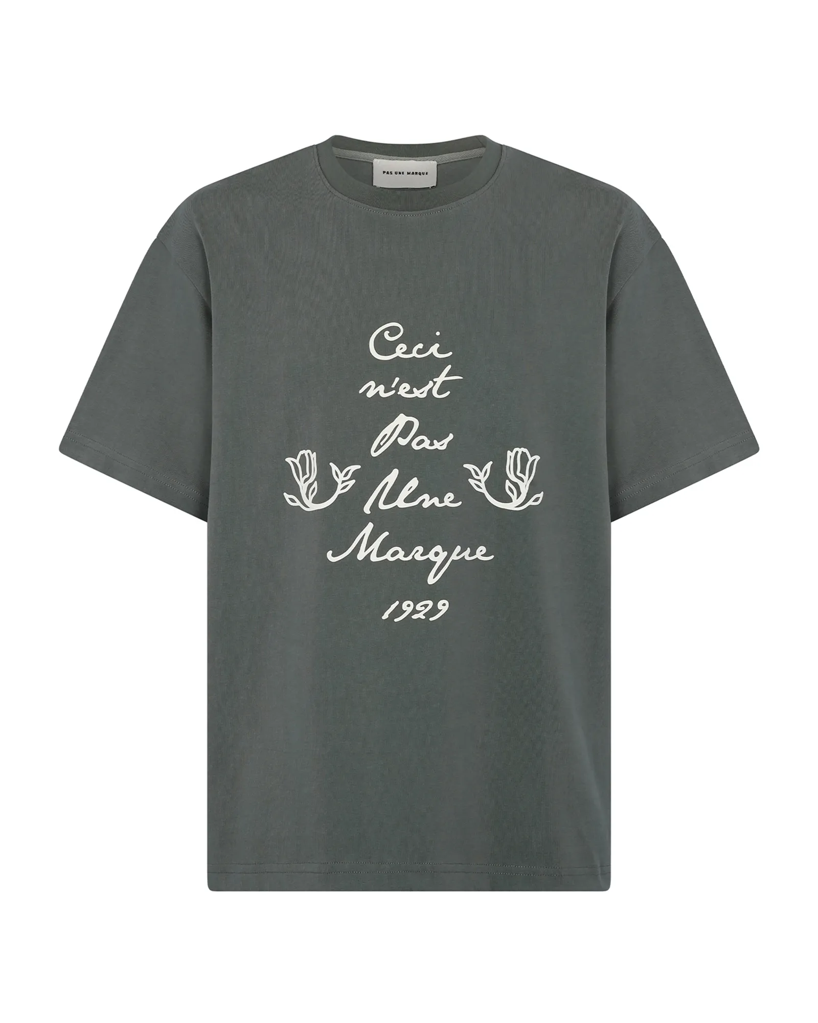 Ceci N’est Pas Une Marque Tee Shirt (Green) sold by Pas Une Marque