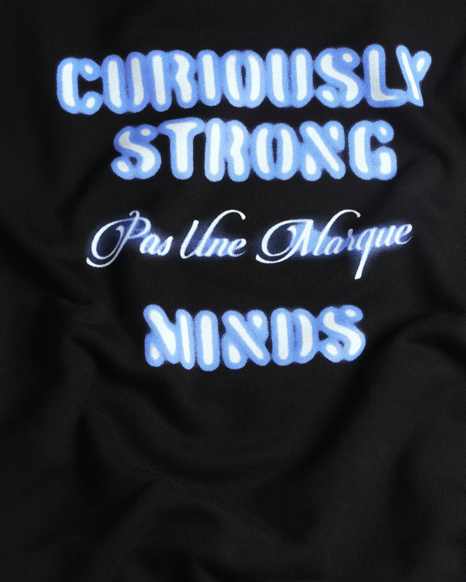 Curiously Strong Minds Sweatshirt Black sold by Pas Une Marque product image thumbnail 4