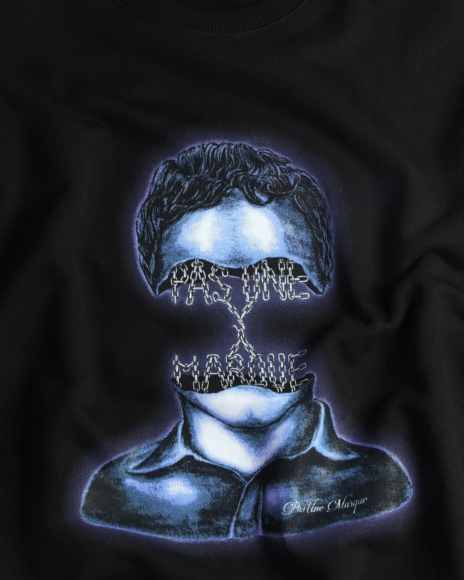 Curiously Strong Minds Sweatshirt Black sold by Pas Une Marque product image thumbnail 3