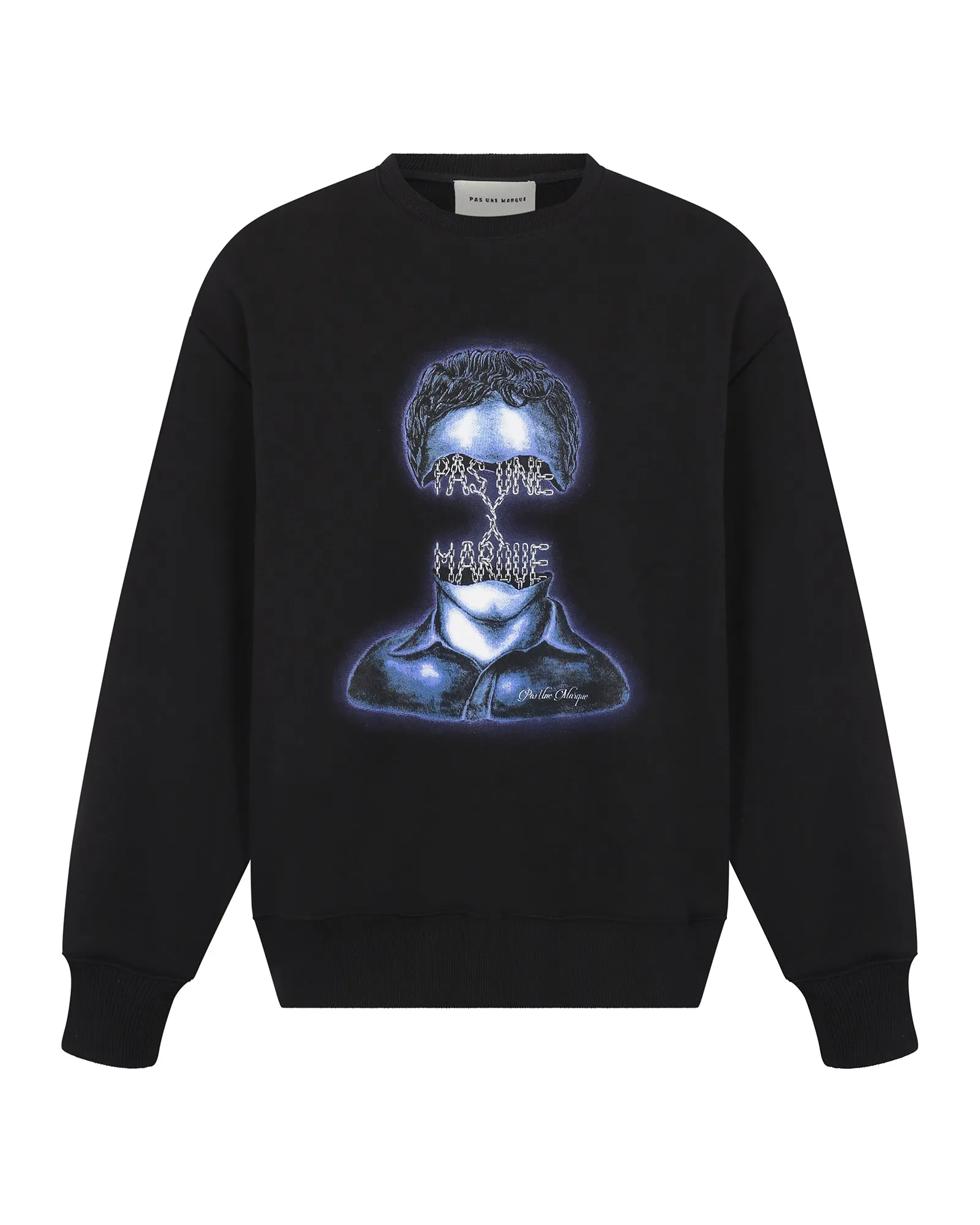 Curiously Strong Minds Sweatshirt Black sold by Pas Une Marque